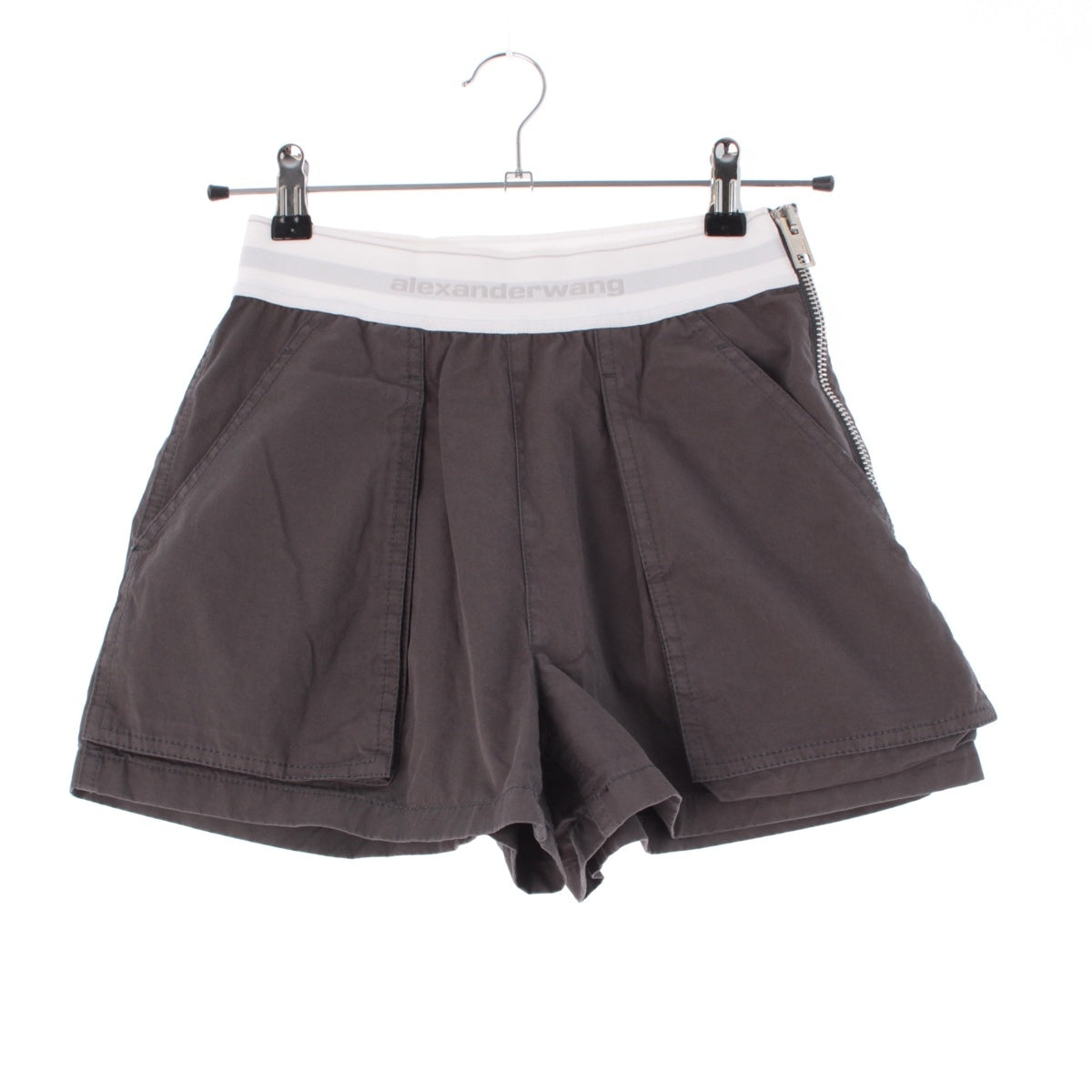 Alexander Wang Cargo Shorts Pants Bottoms gray 0