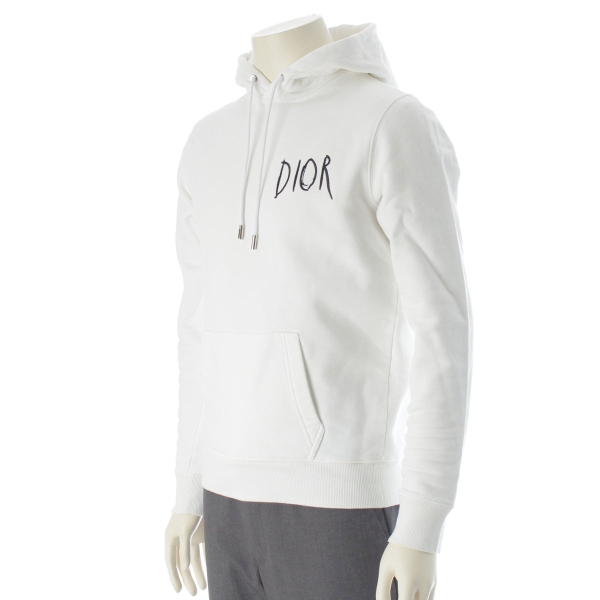 Dior RAYMOND PETTIBON Embroidery Logo Parker tops 943J600E0531 white XS