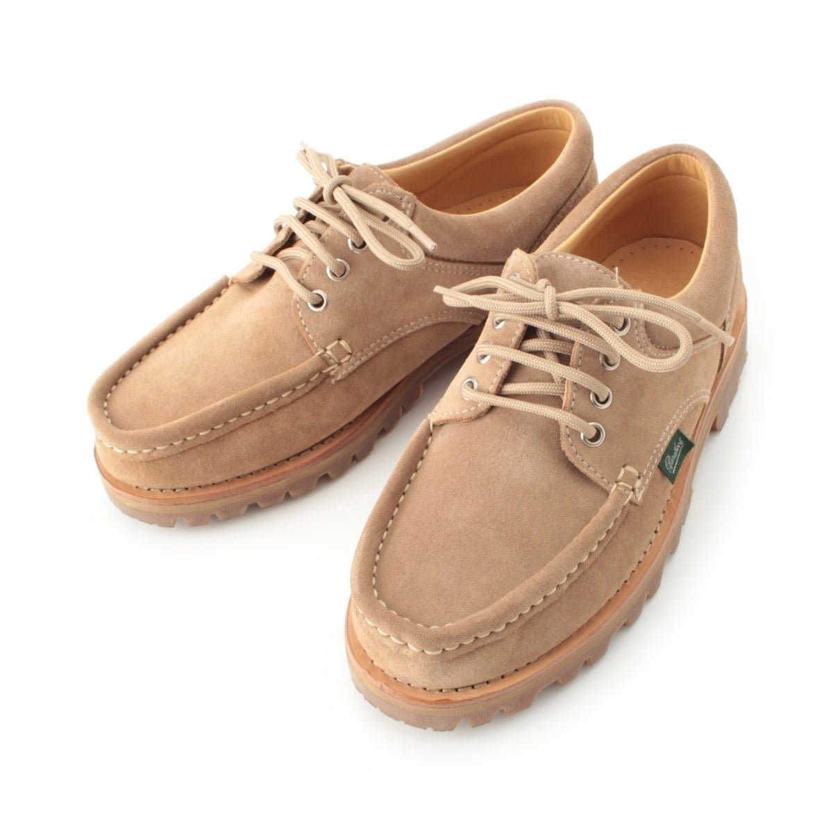 Paraboot Thiers Jeannu Suede leather Leather shoes Dress shoes MIEL-VEL MUSCADE Beige 5.5