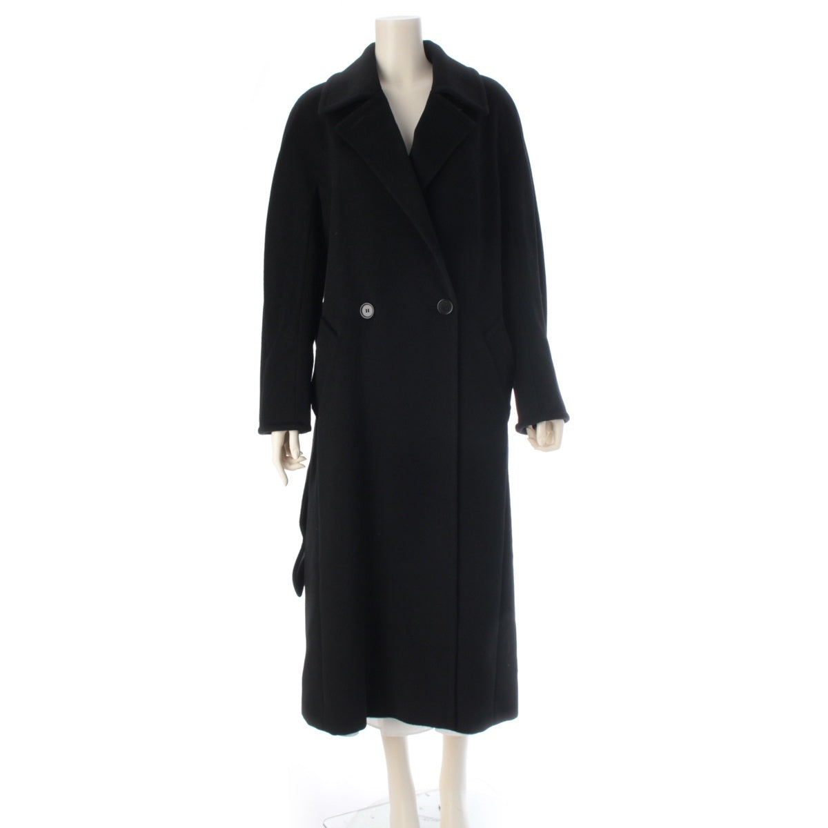 MAX MARA wool long outer black 40