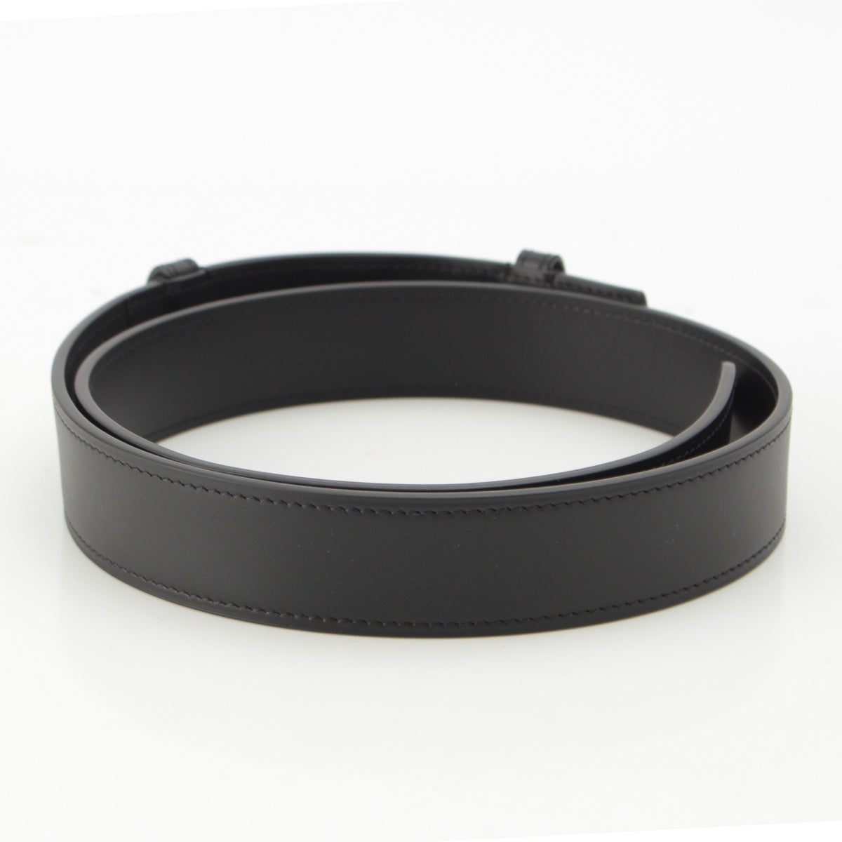 LOEWE leather Embossed logo belt 524.01015U black