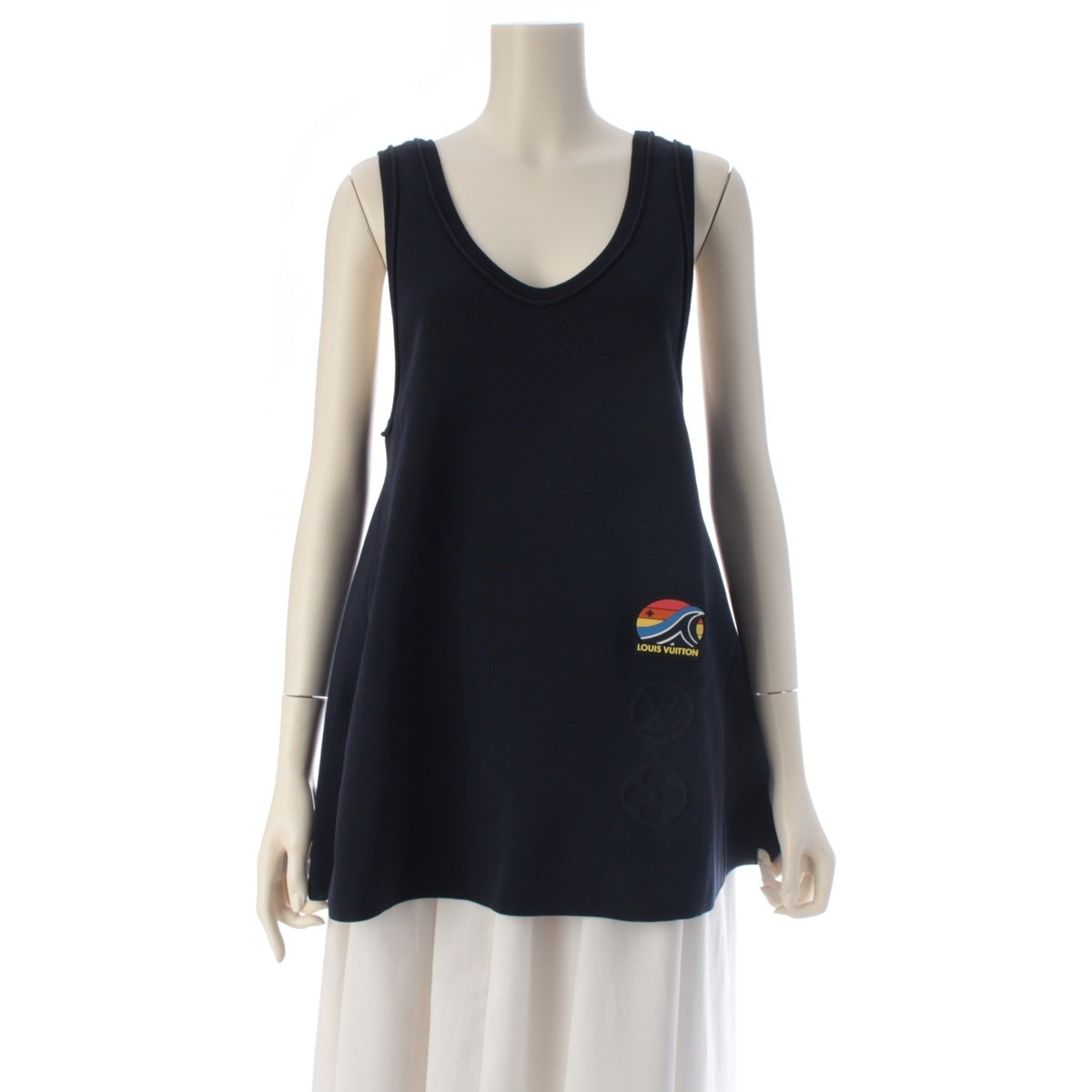LOUIS VUITTON LV Wavewing Tank top tops RW222W N70 FNKW06 Navy S
