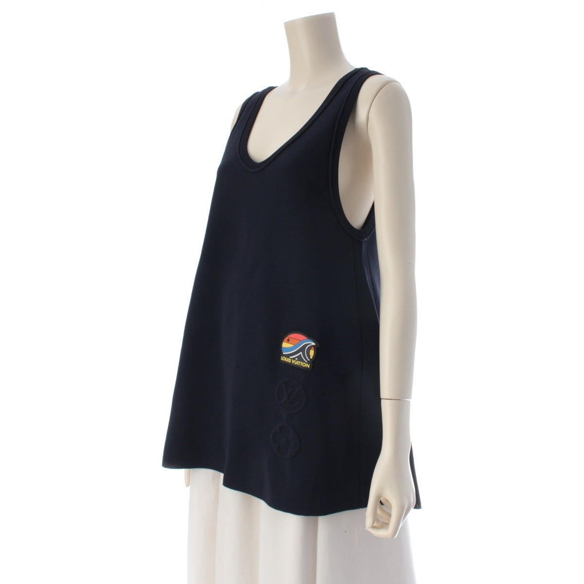 LOUIS VUITTON LV Wavewing Tank top tops RW222W N70 FNKW06 Navy S