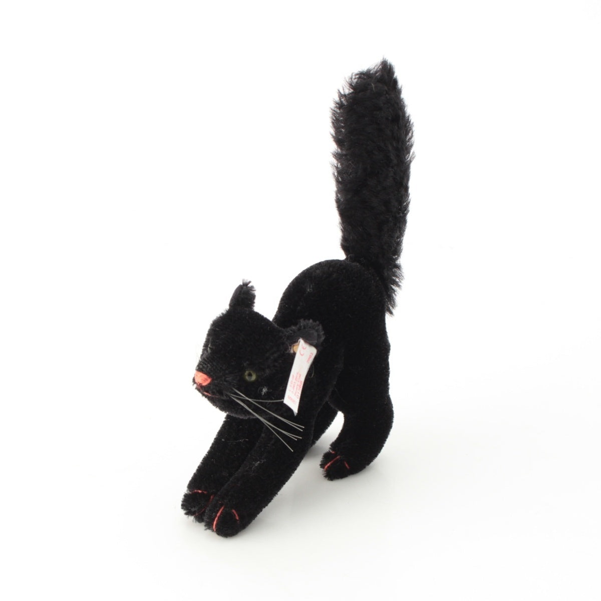 Steiff White tag Black Tomcat cat plush toy Toys 666957 black