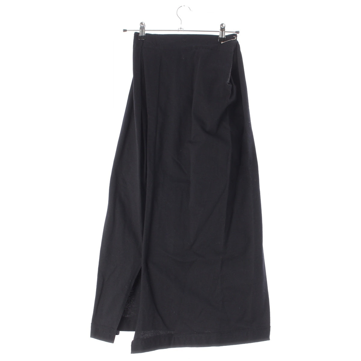 Yohji Yamamoto Y's cotton Maxi dress with a unique roll design, long length. skirt YC-T77-062 black 3