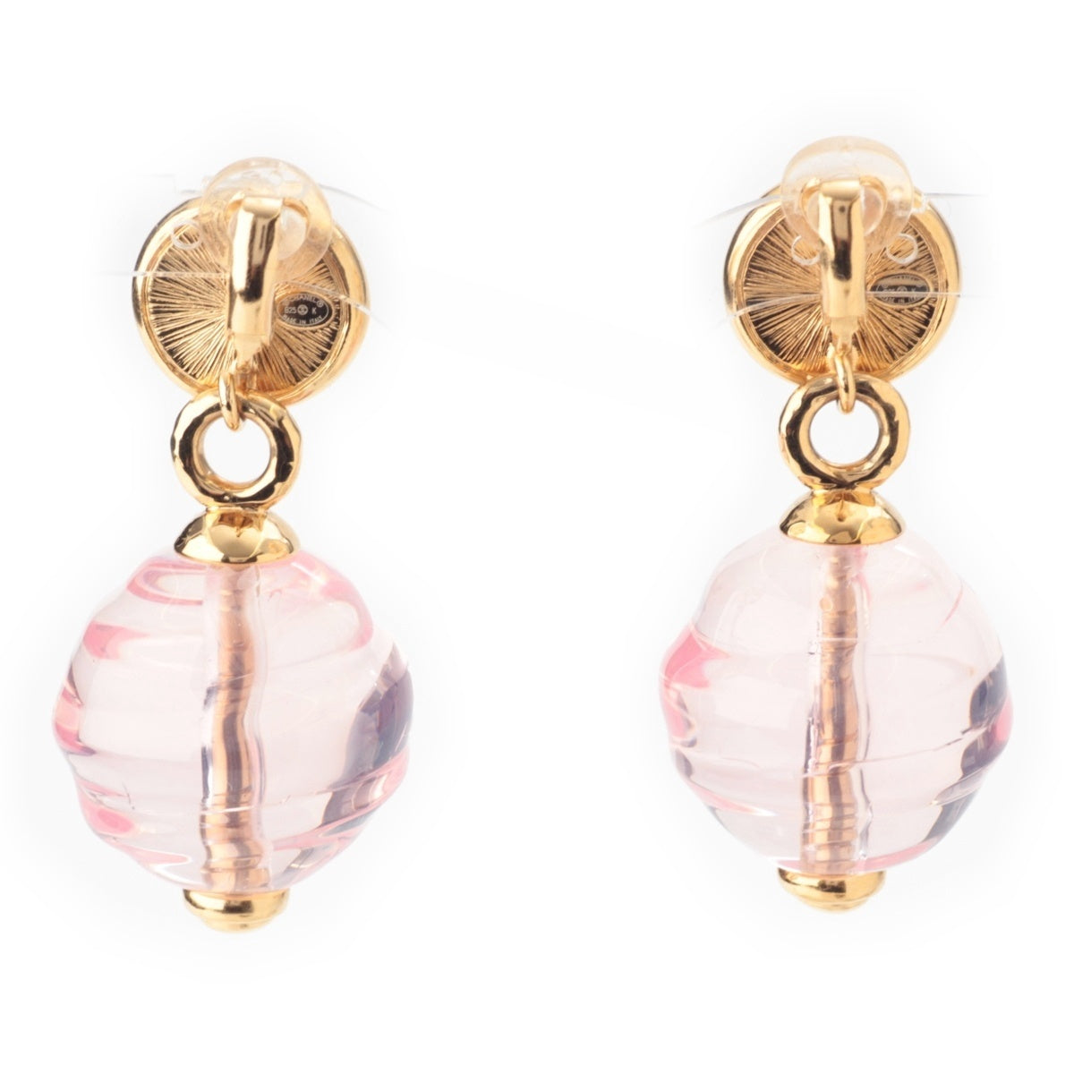 CHANEL Metal x Costume Pearl COCO Mark Earring Binaural Accessories multicolor