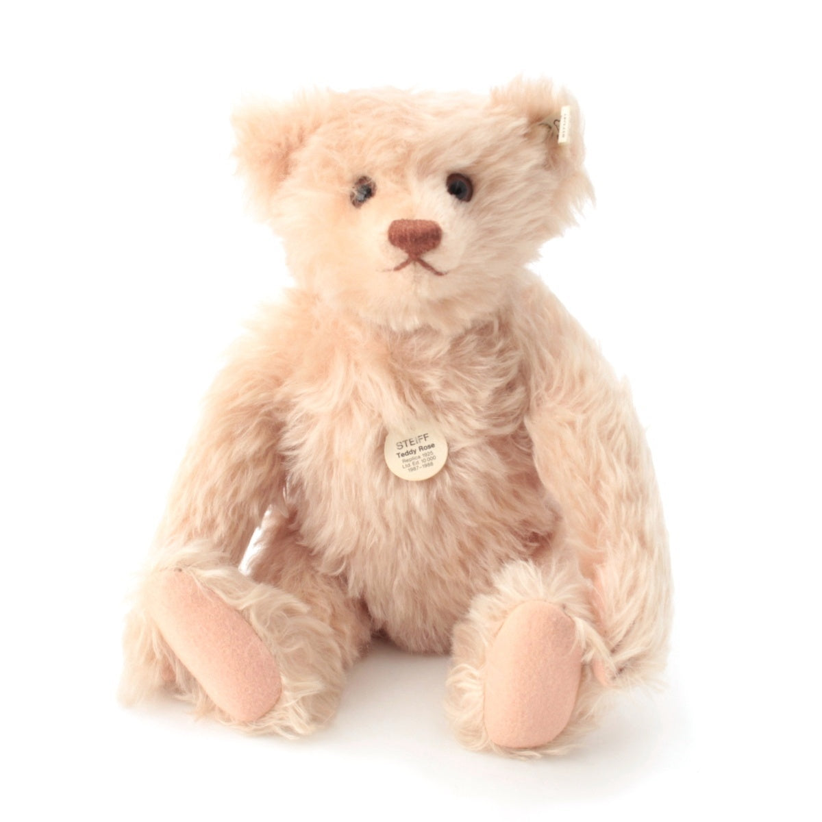 Steiff Teddy Rose 1925 replica teddy bear Plush Doll toy beige