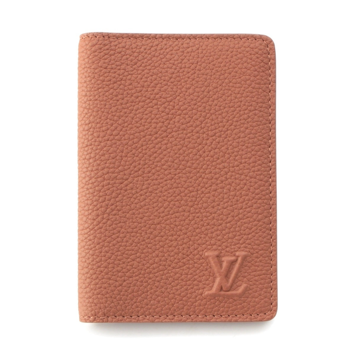 LOUIS VUITTON leather LV Aerogram Organizer de Poche Card Case Pass Case Card Case M25952 Brown