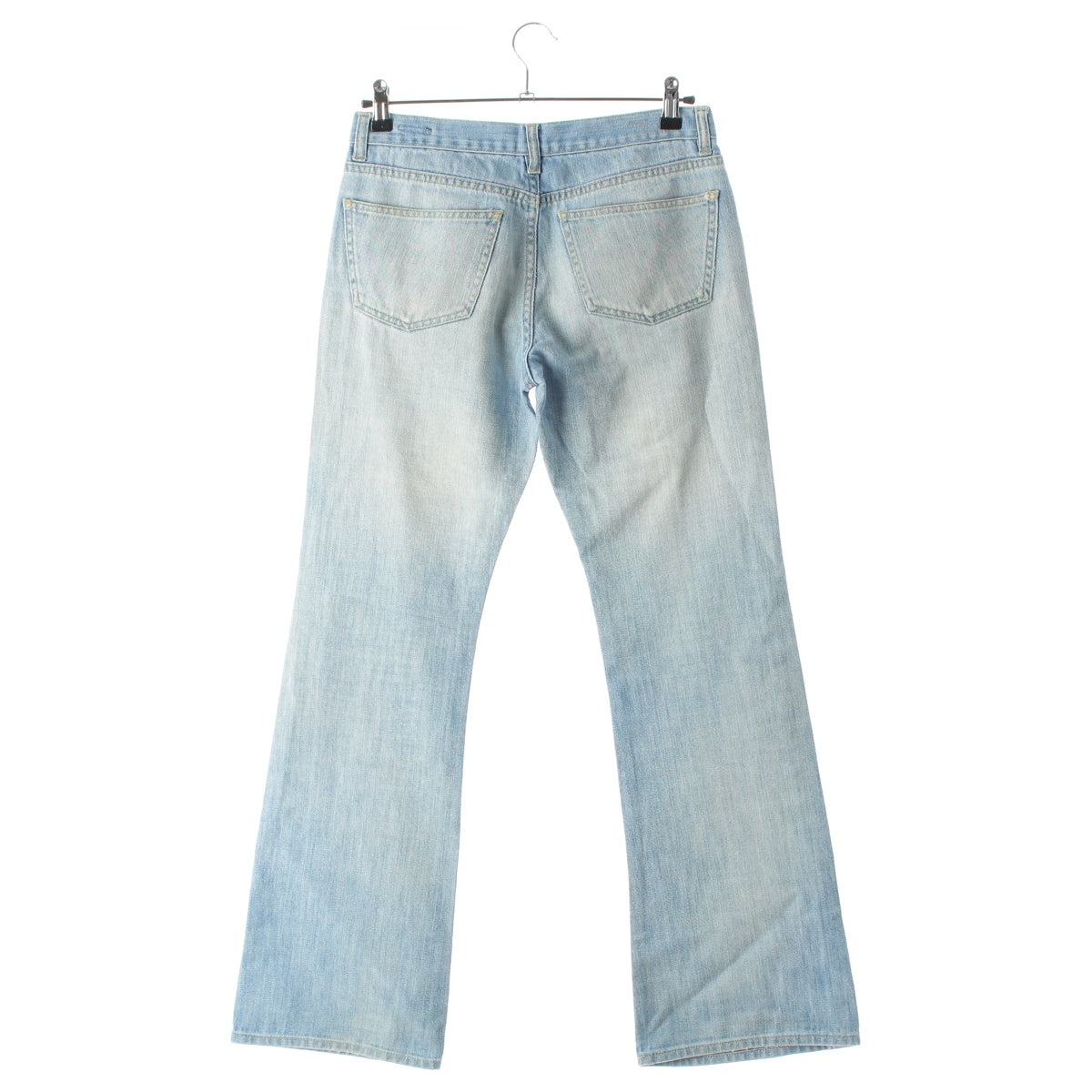MIUMIU Archive distressed denim Pants Bottoms Ice blue 32