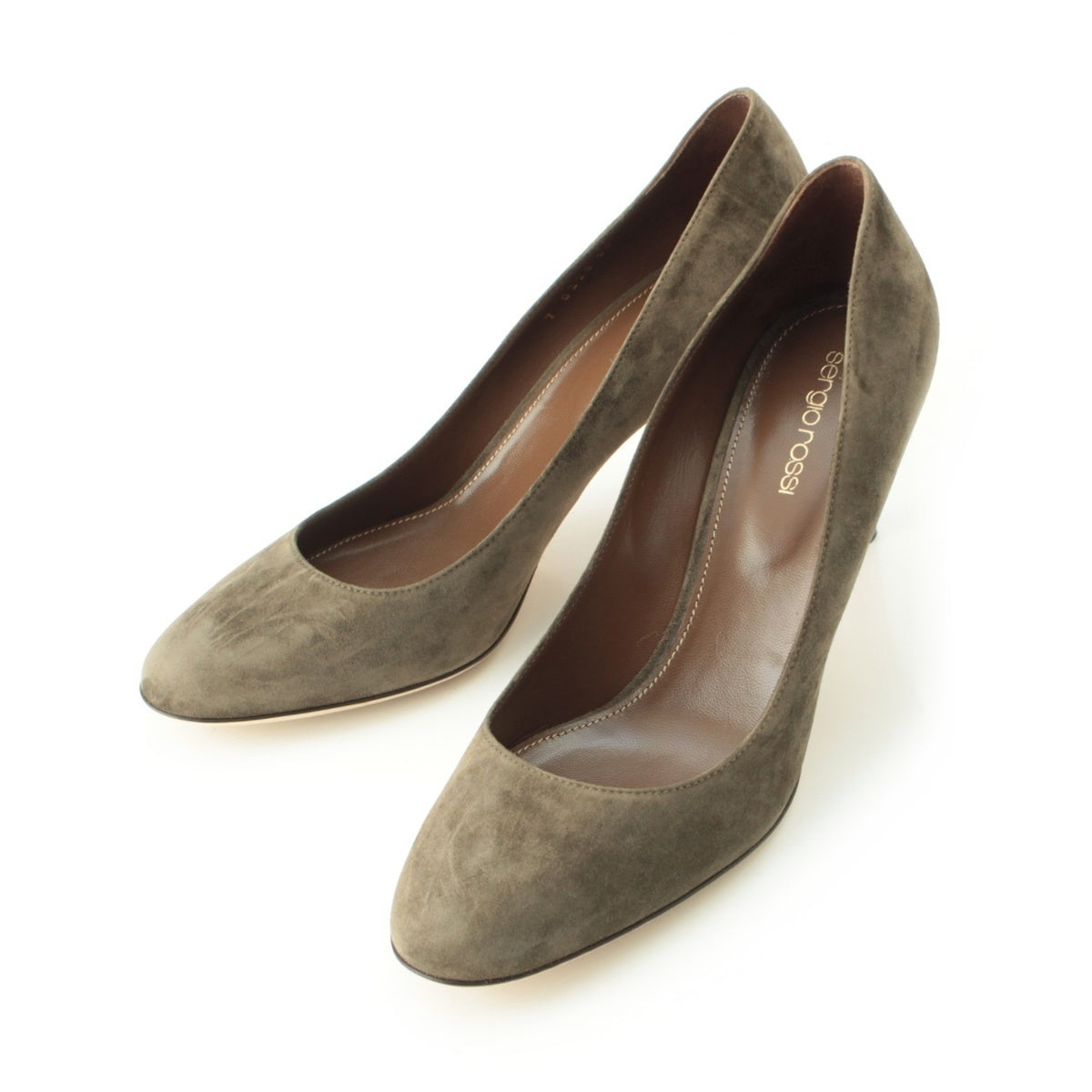 Sergio Rossi Suede pumps khaki 39