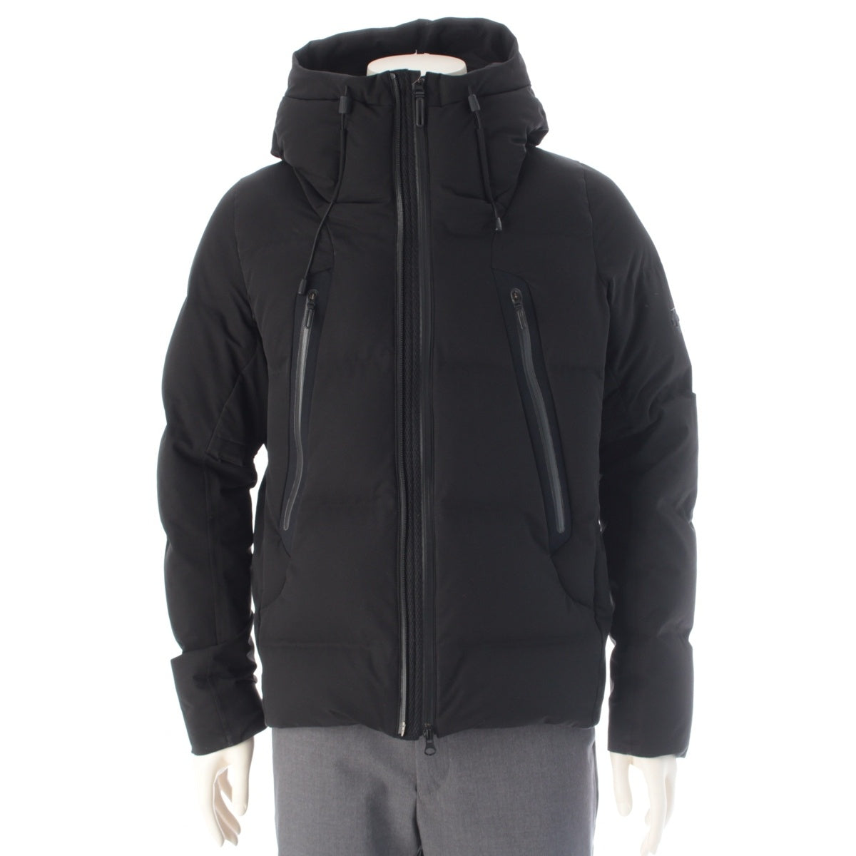 DESCENTE Hobonichi Mariko Mikuni Mizusawa Down Double Zip Down jacket DOR-G9273 black M