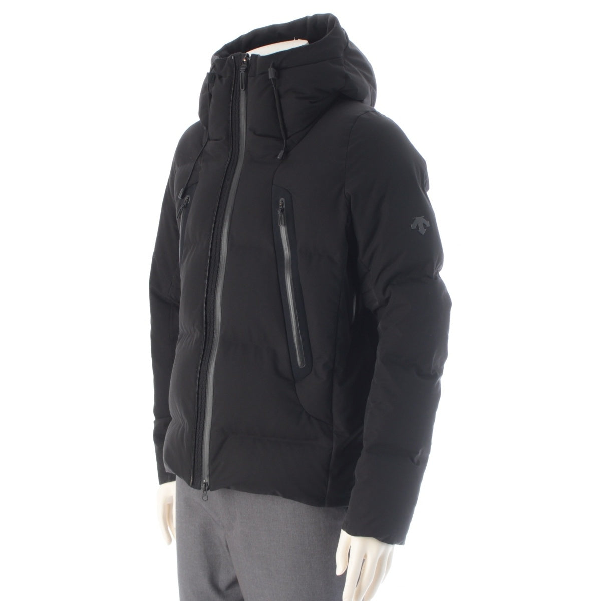 DESCENTE Hobonichi Mariko Mikuni Mizusawa Down Double Zip Down jacket DOR-G9273 black M