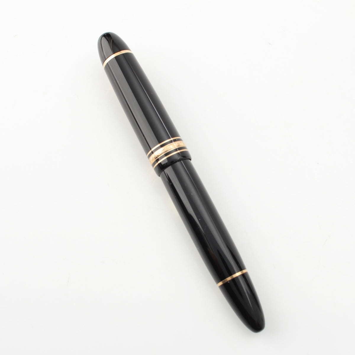 MONTBLANC Meisterstück 149 4810 Vintage W.GERMANY Pen, White Nib fountain pen M-shape 18K 750 black M