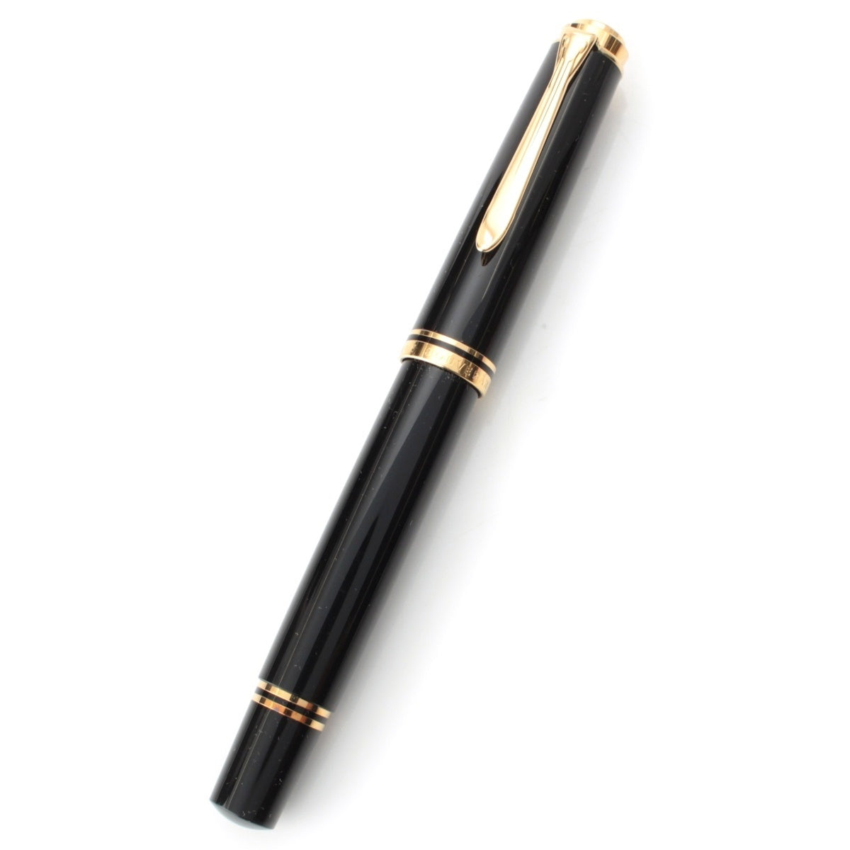 PERIKAN SOUVERAN 14C-585 fountain pen Black x Gold