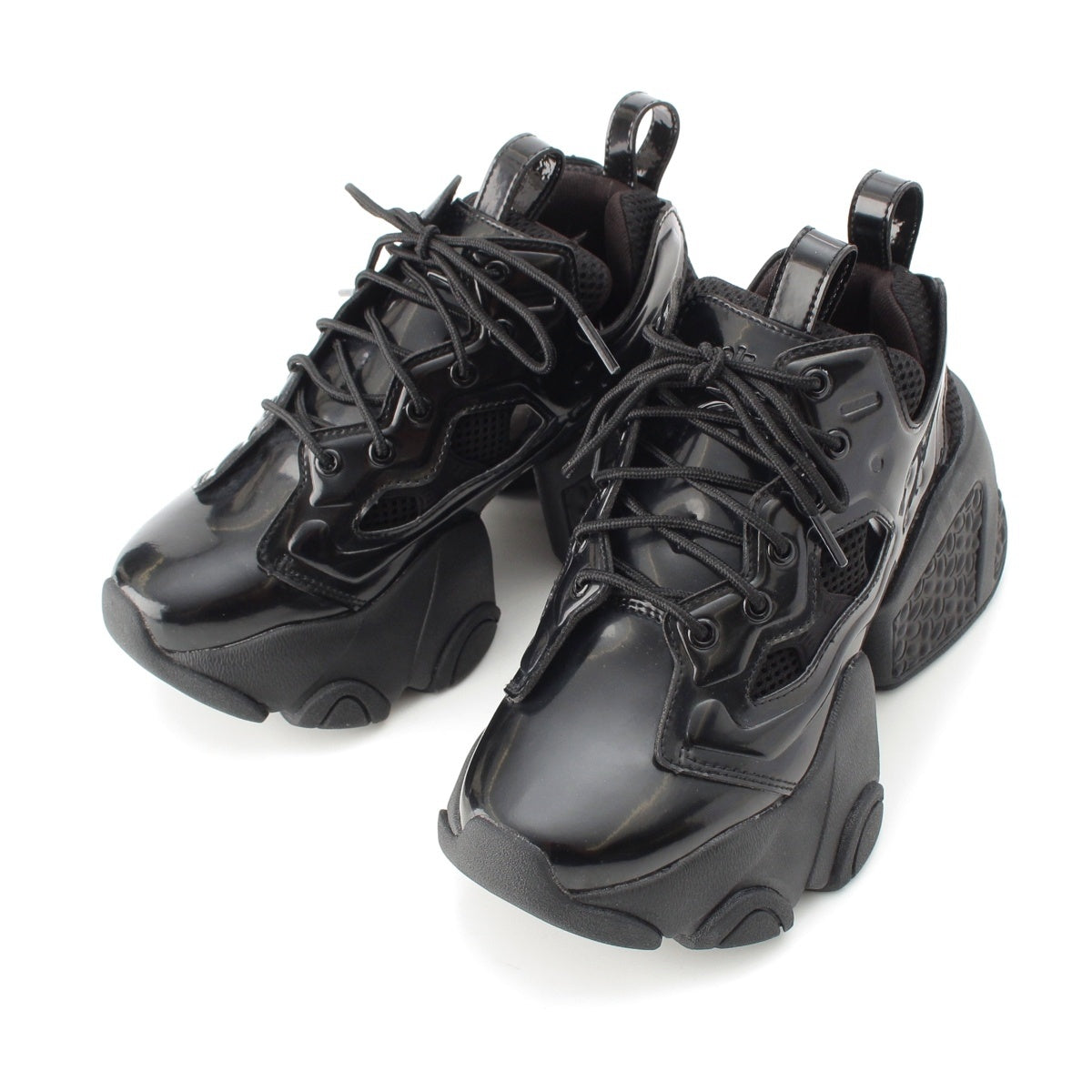 Noir Kei Ninomiya Reebok NOIR FURY BOOT LOW Pump fury sneakers shoes black 9.1"