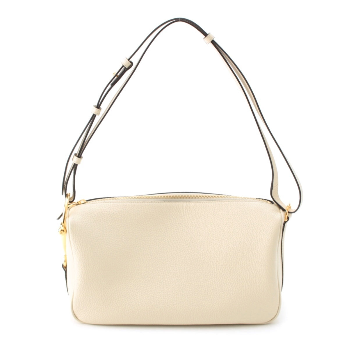 GUCCI Horsebit Half Horsebit Medium Shoulder Bag 860787 white