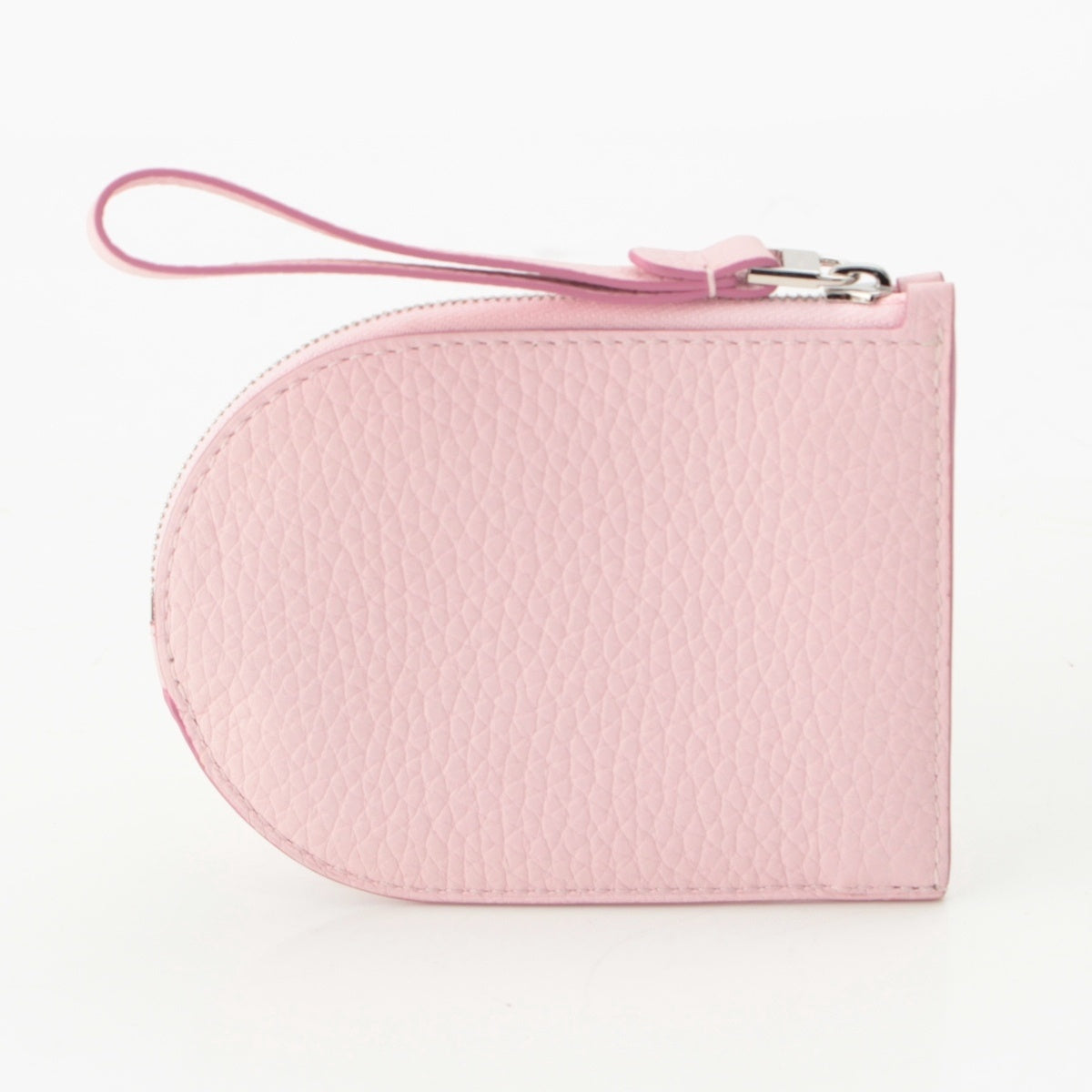 Delvaux Pan D Multifunction Taurillon Clemence leather Coin case Coin Pocket Pink Nakuru