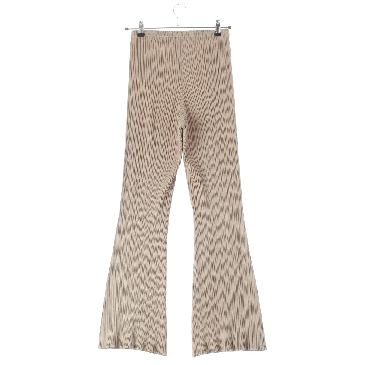 PLEATS PLEASE ISSEY Pleated semi-flare Pants Bottoms beige 4