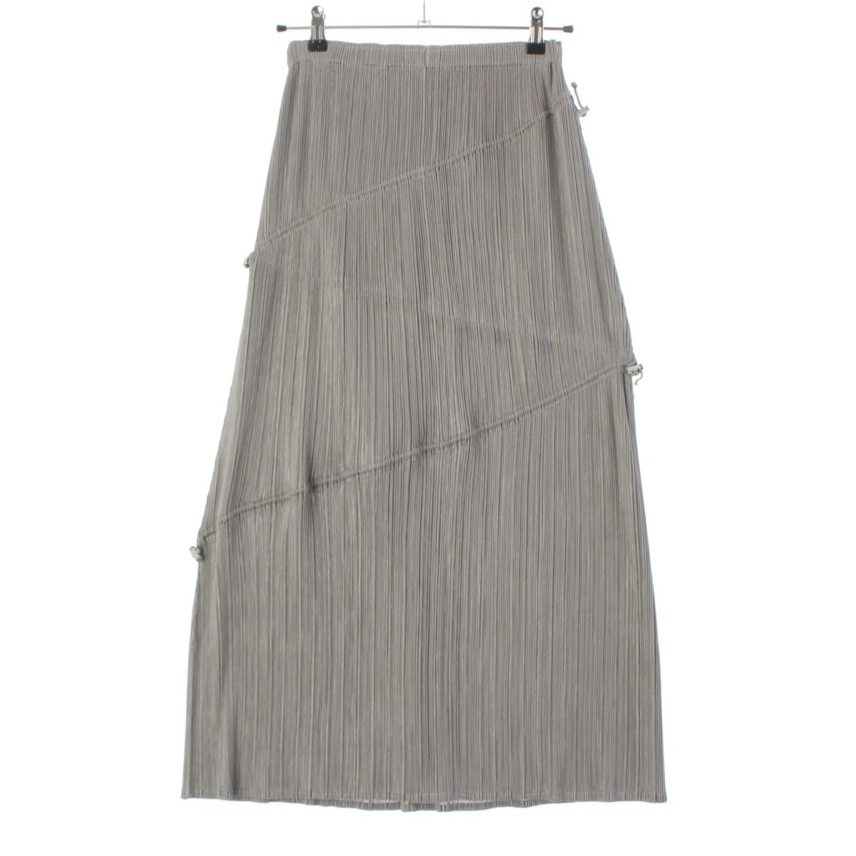 PLEATS PLEASE ISSEY Drawstring design skirt PP33-JG666 gray 3