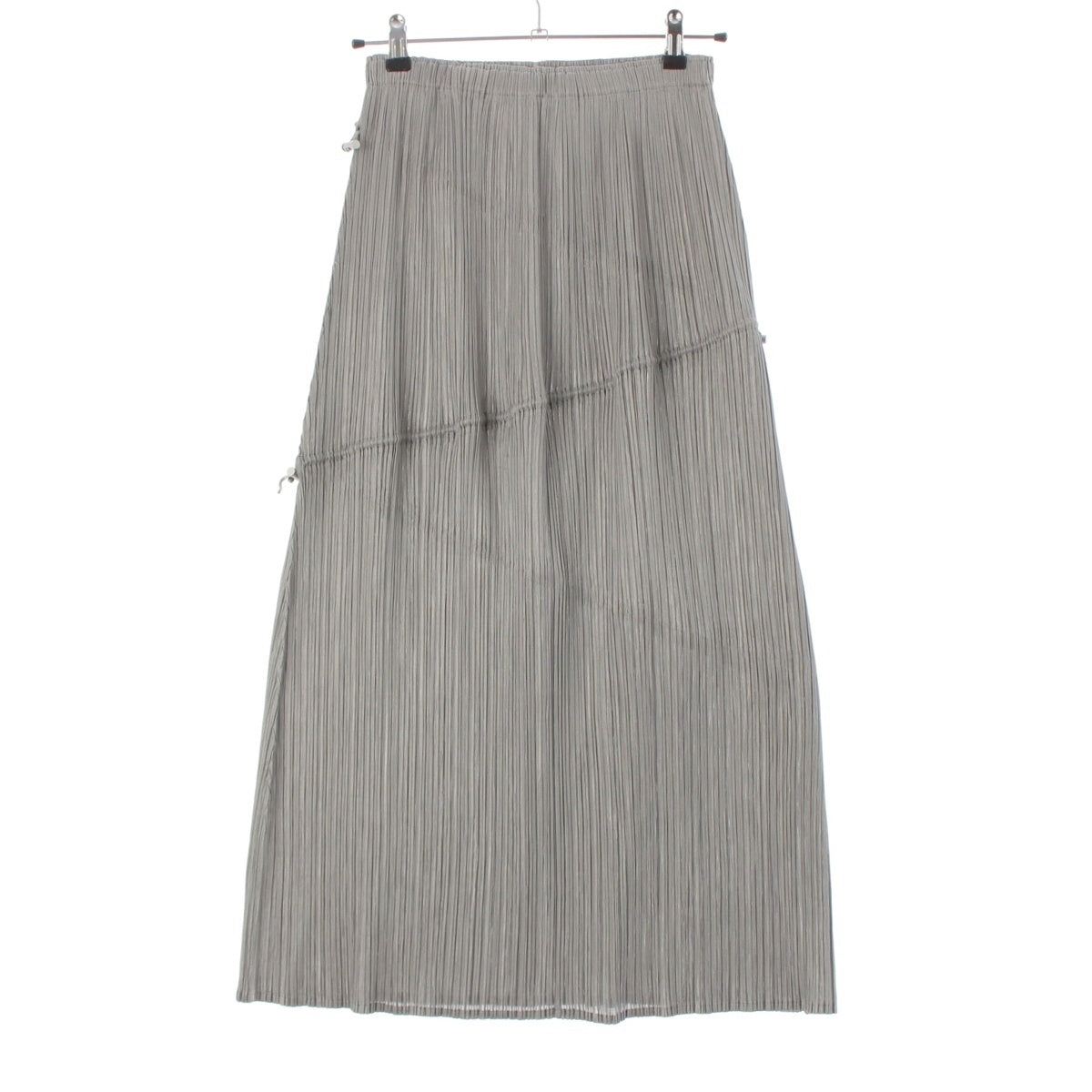 PLEATS PLEASE ISSEY Drawstring design skirt PP33-JG666 gray 3