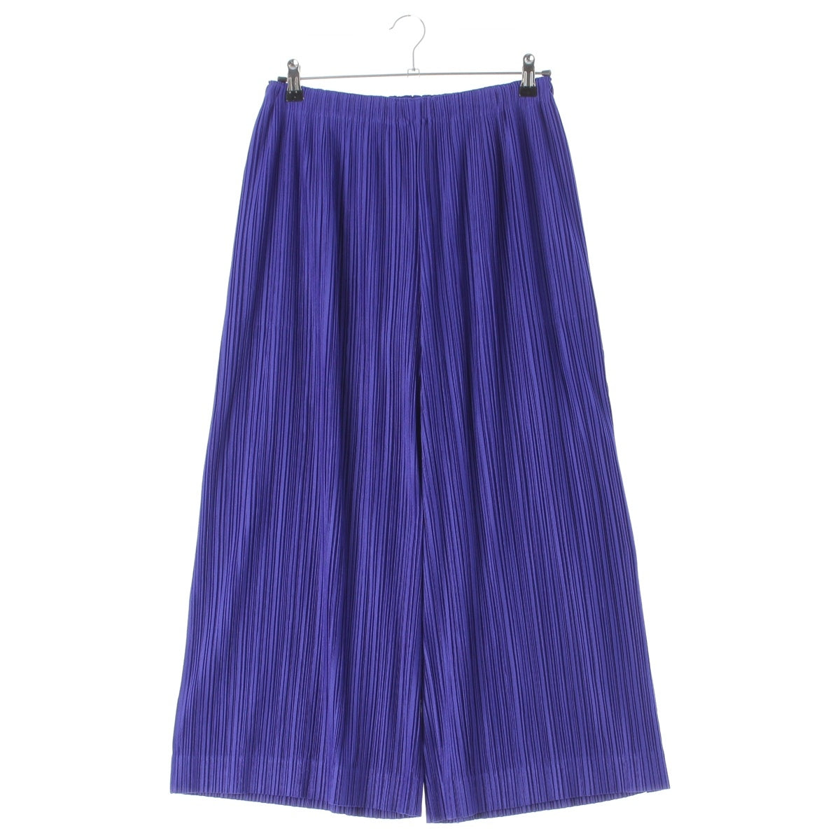 ISSEY MIYAKE Pleated Please Pleated Wide Straight Pants PP33-JF732 blue 4