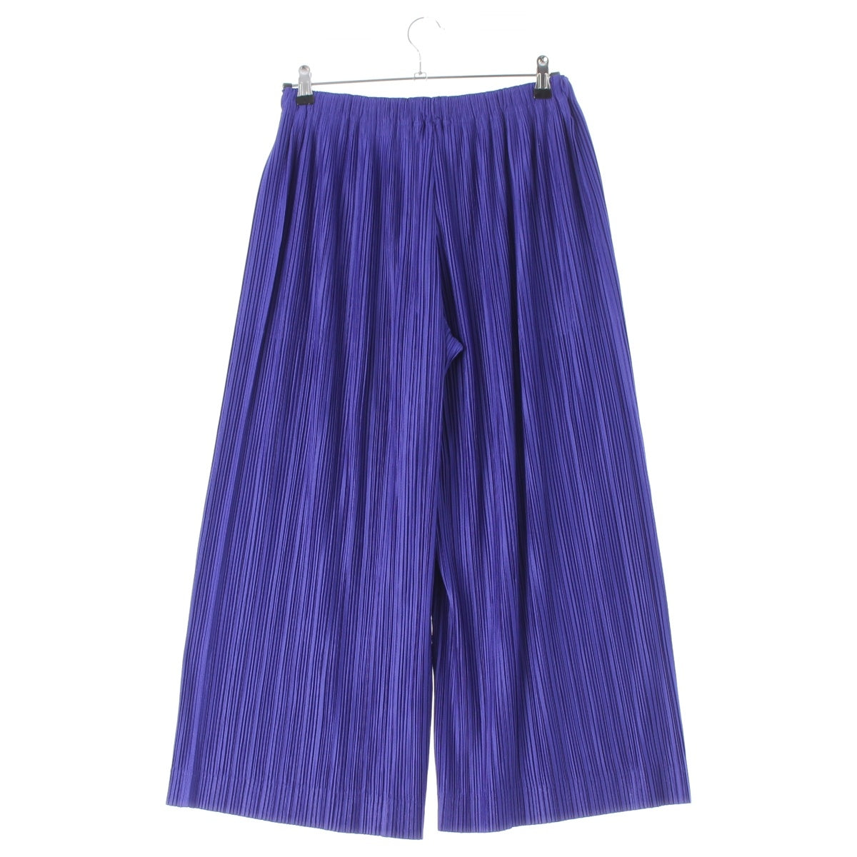 ISSEY MIYAKE Pleated Please Pleated Wide Straight Pants PP33-JF732 blue 4