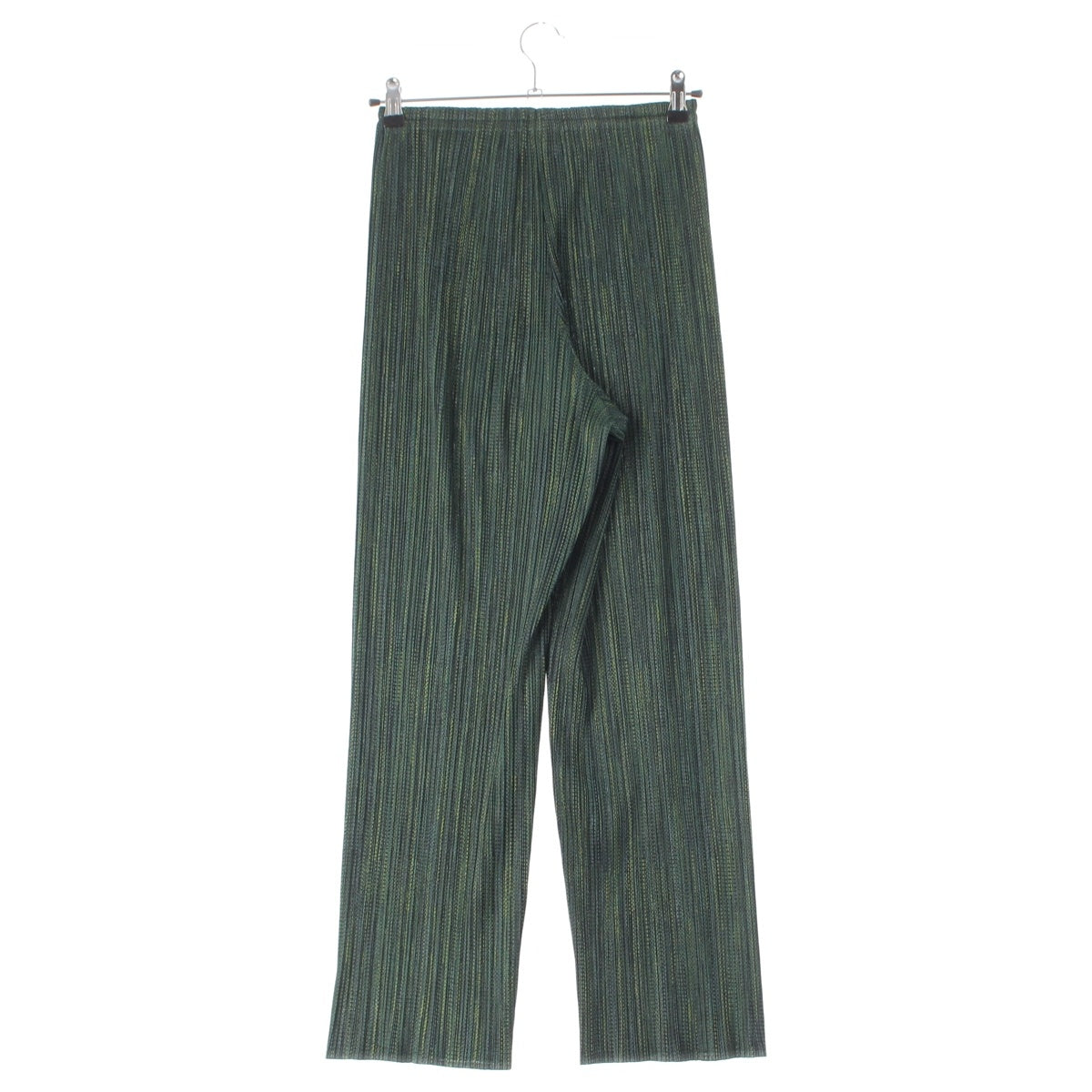 PLEATS PLEASE ISSEY Pleated Tapered Pants PP74-JF843 green 3