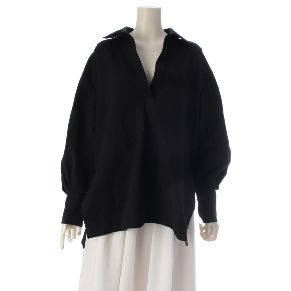 LE PHIL Stretch shirt blouse tops 534-5260912 black F