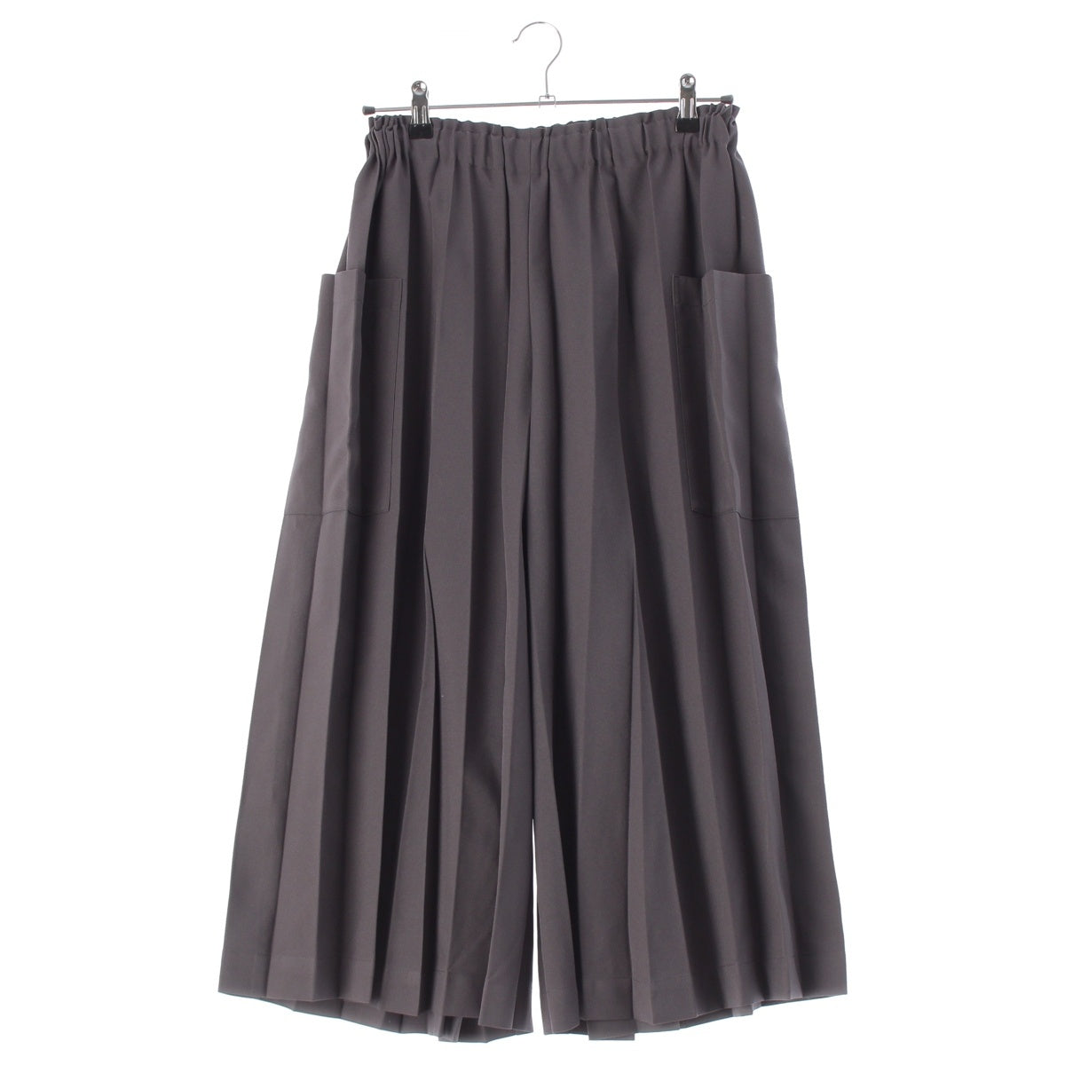 ISSEY MIYAKE Pleated wide Pants Bottoms MI12FF271 gray