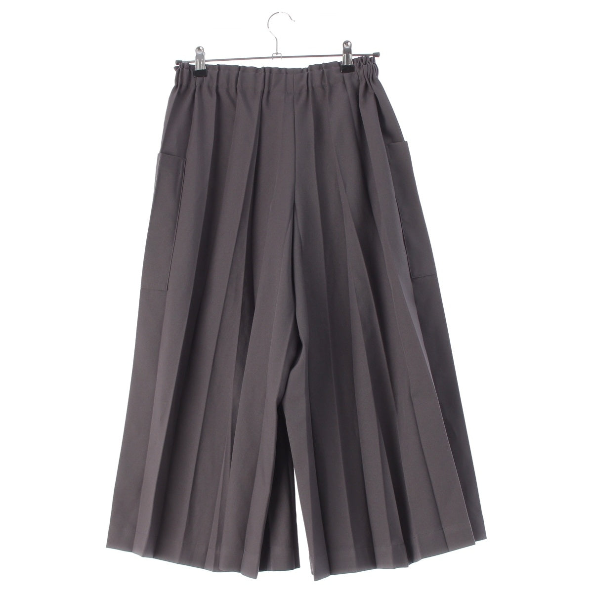 ISSEY MIYAKE Pleated wide Pants Bottoms MI12FF271 gray