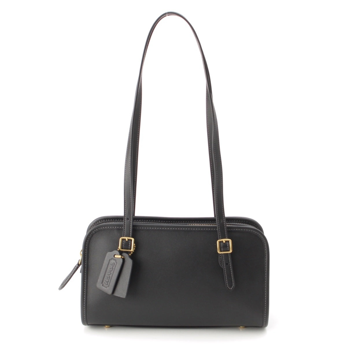 COACH Swing Zip leather Shoulder Bag CM565 black
