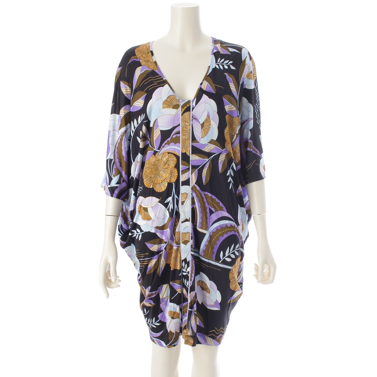 LEONARD Rayon flour one piece 0450425 multicolor