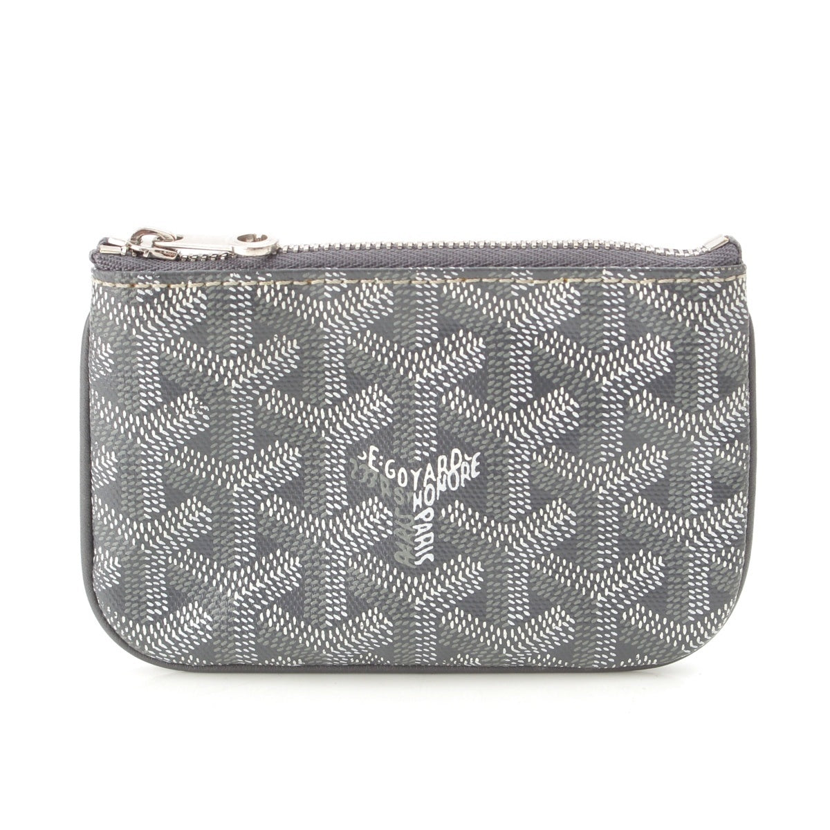 GOYARD Sena Nanokey Chain Pouch gray