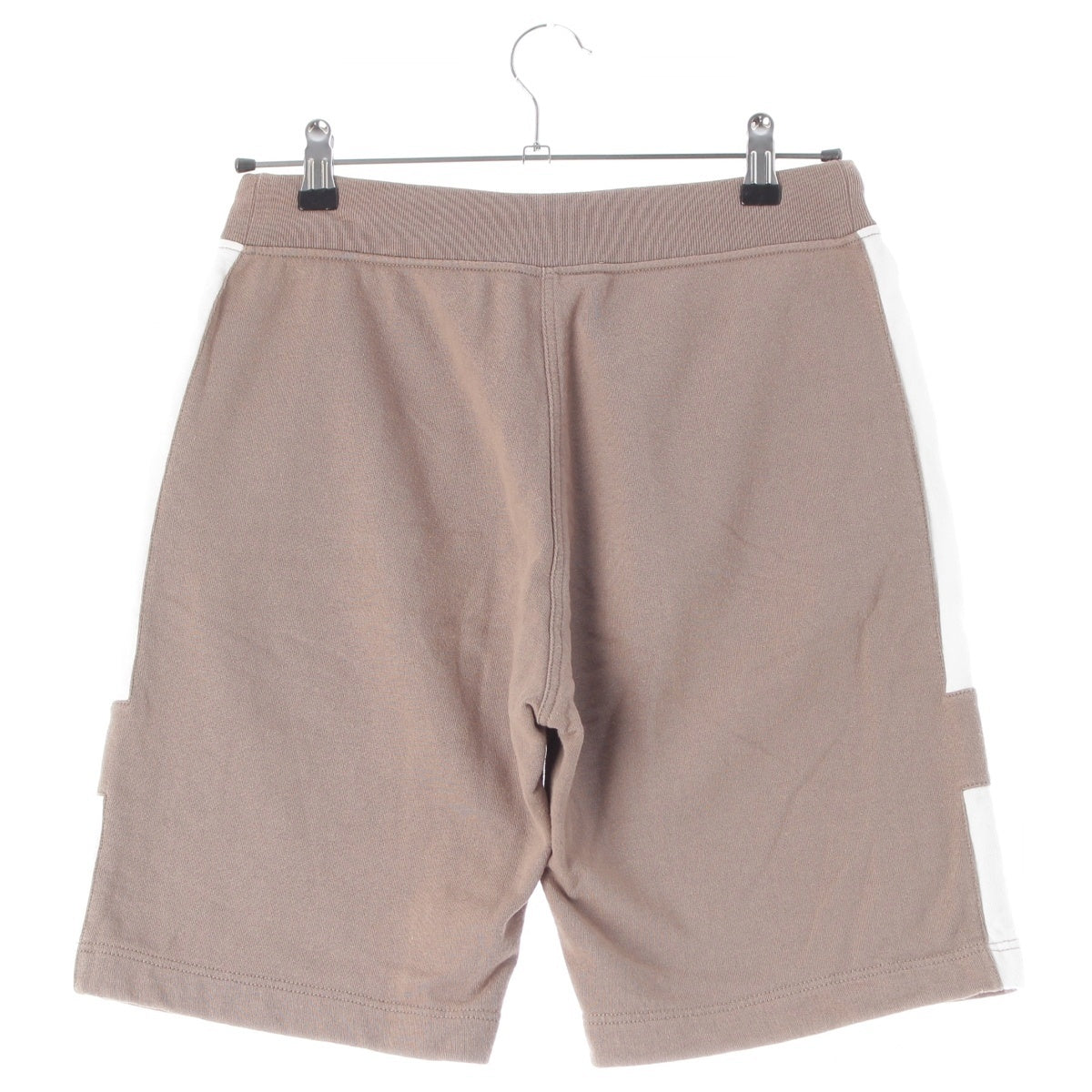 HERMES cotton Sideline Half Pants Bottoms Beige brown S