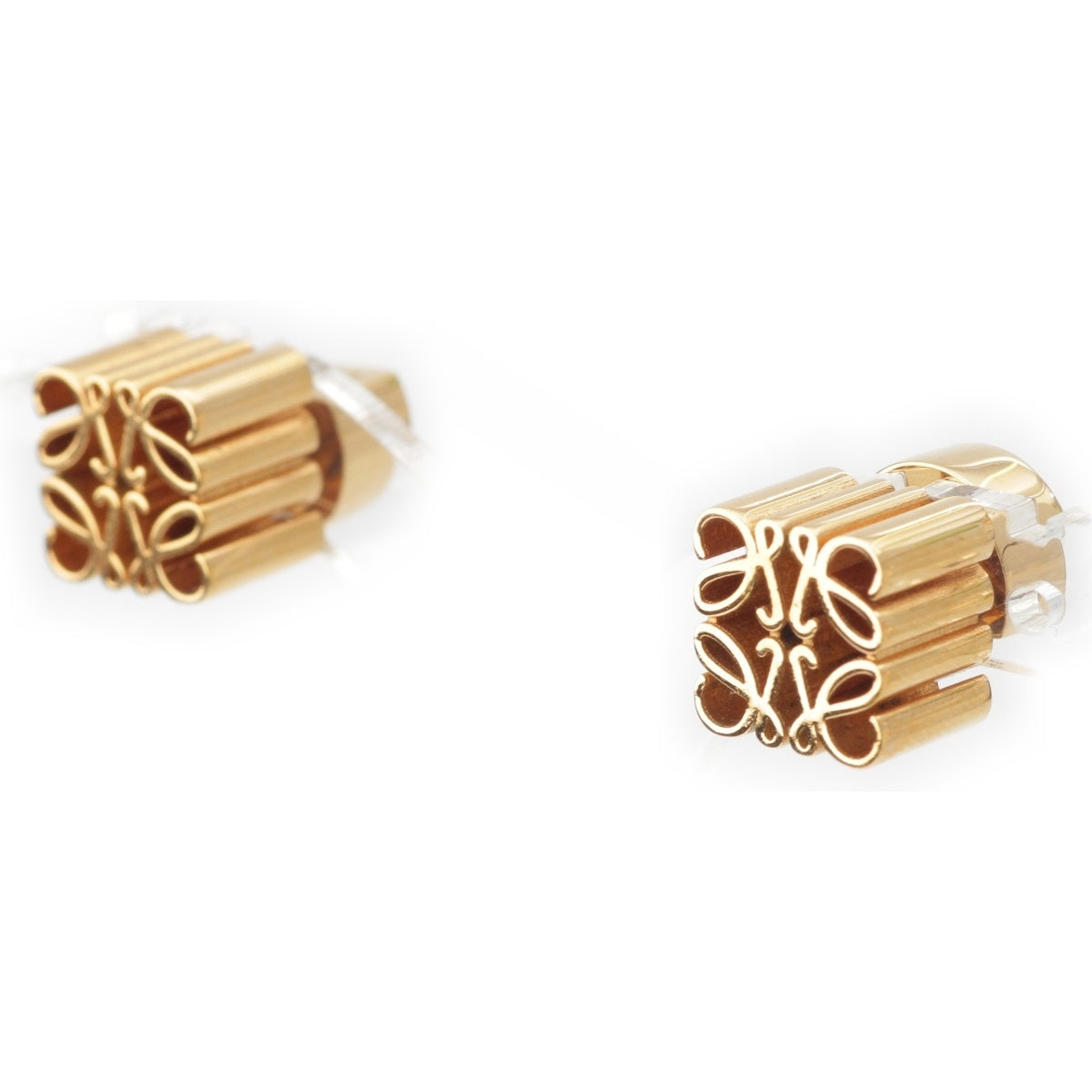 LOEWE Anagram Cube Stud Pierce Binaural Accessories gold