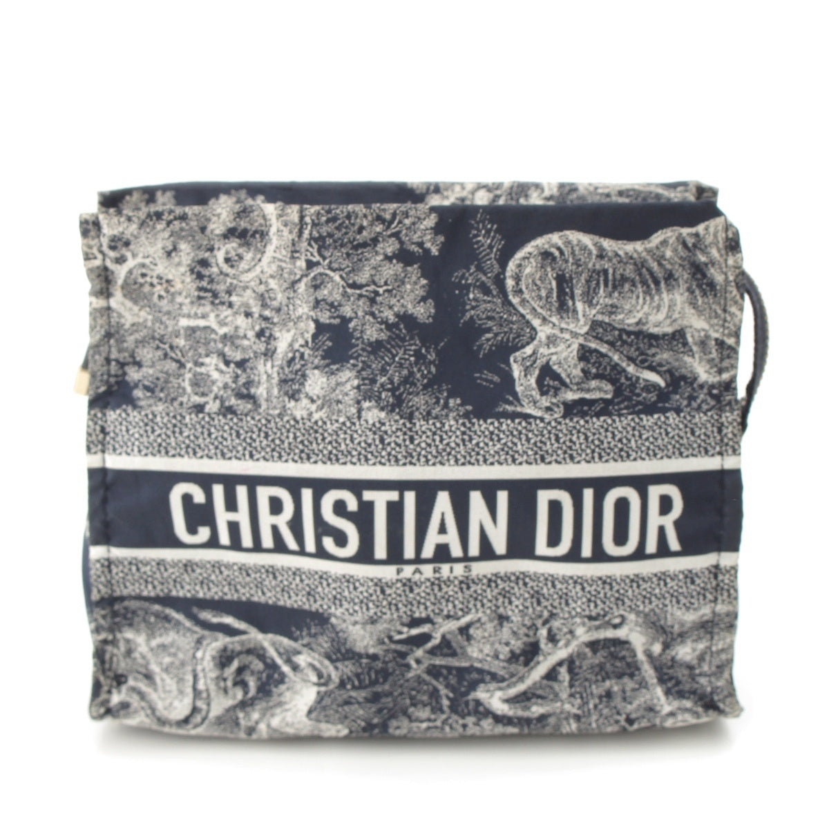 Dior Toile de Jui fabric Pouch Navy