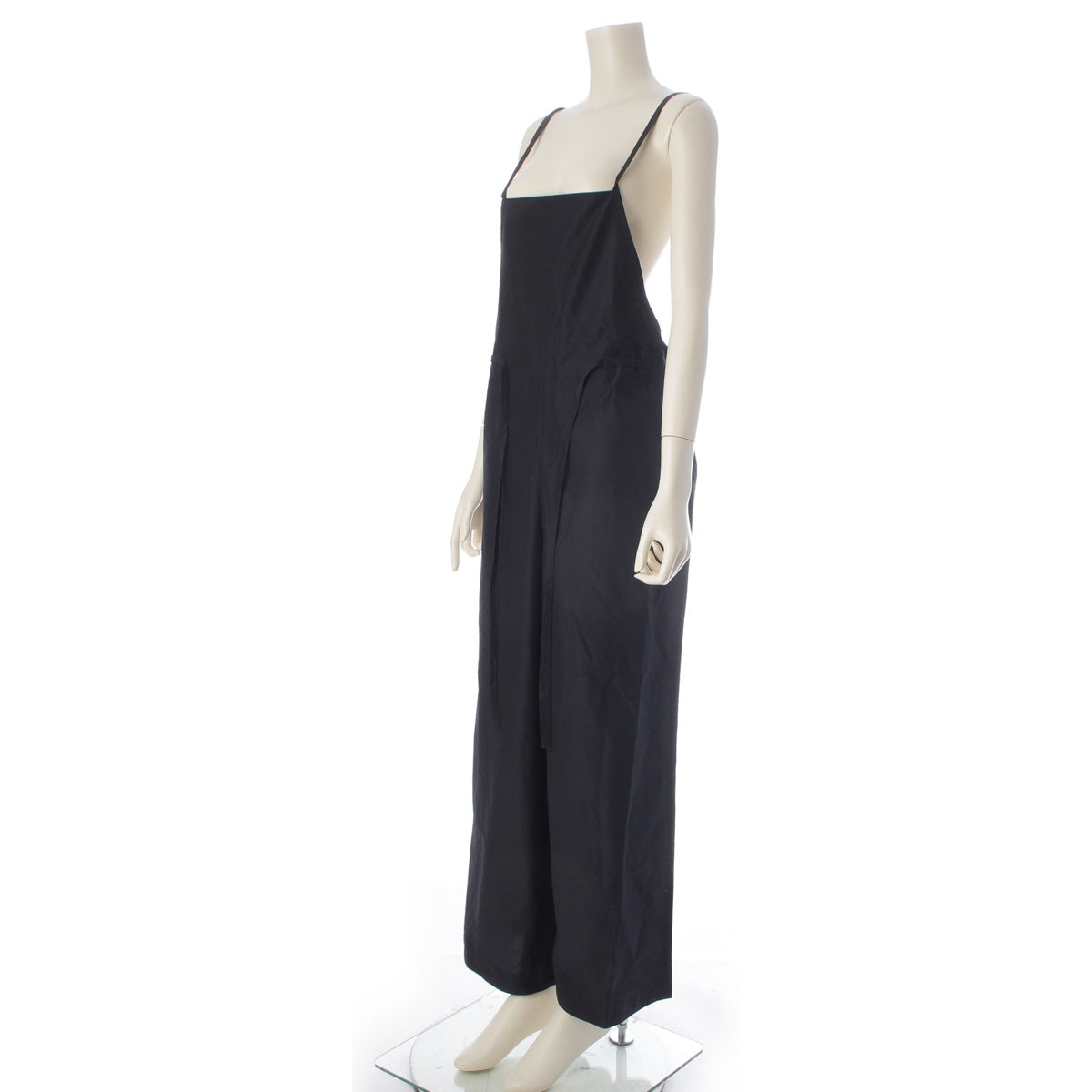 Drawer Cotton silk Taffeta overalls 6514-236-1121 Navy 38