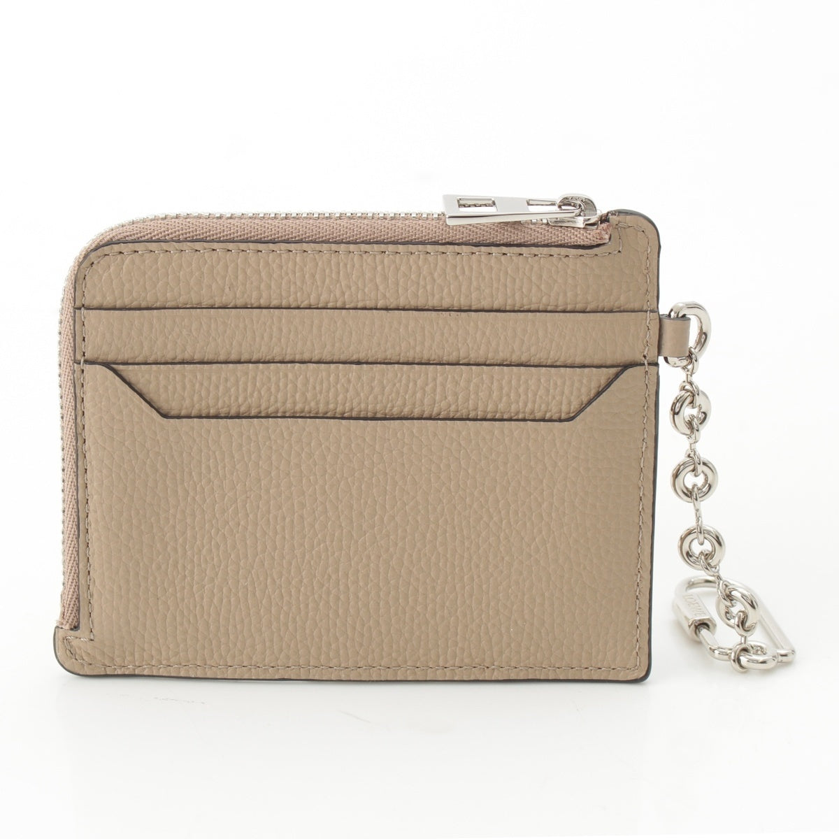 LOEWE anagram leather Square Card Case Coin Pocket Chain Gurege