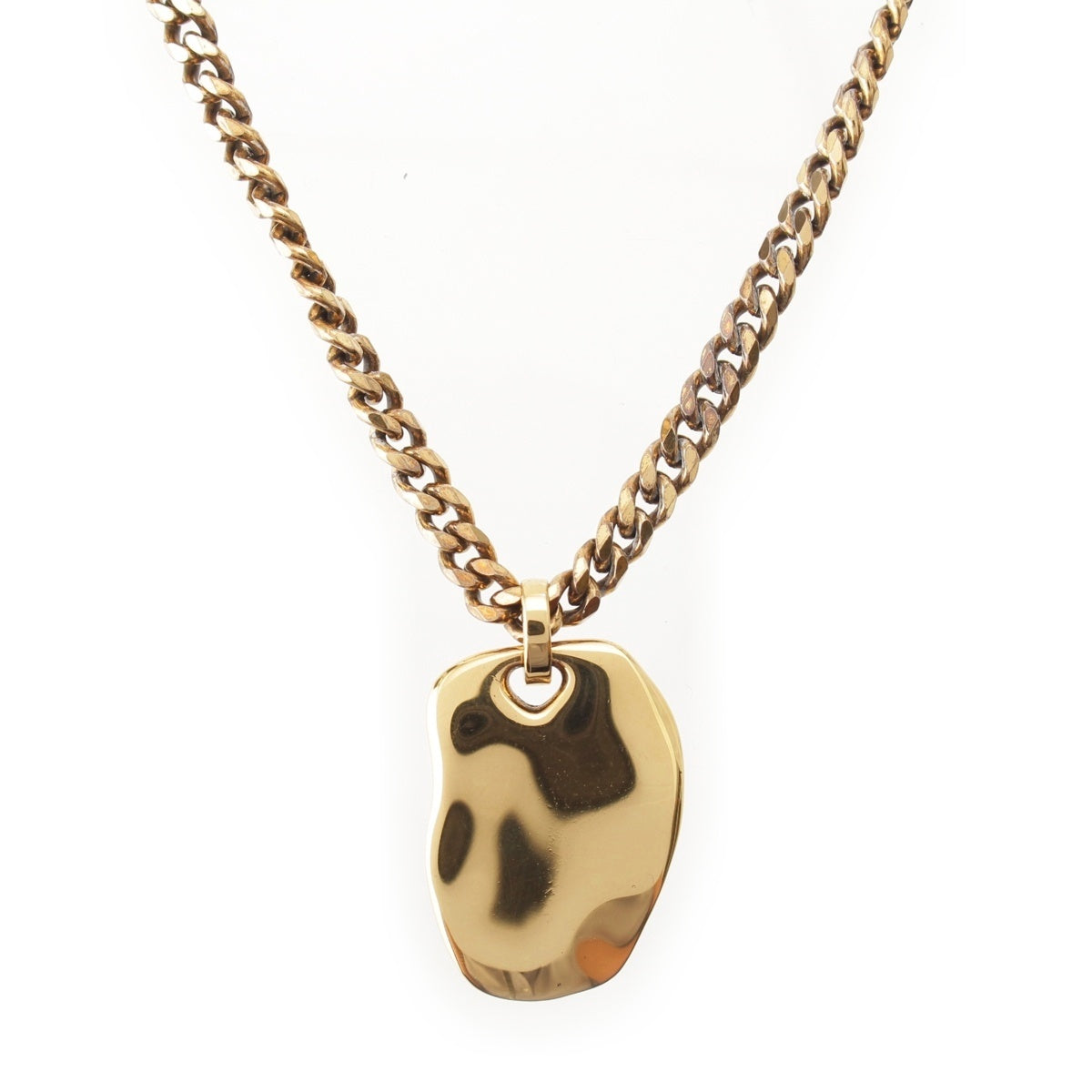 Alexander McQueen Gold Plated Necklace Accessories gold
