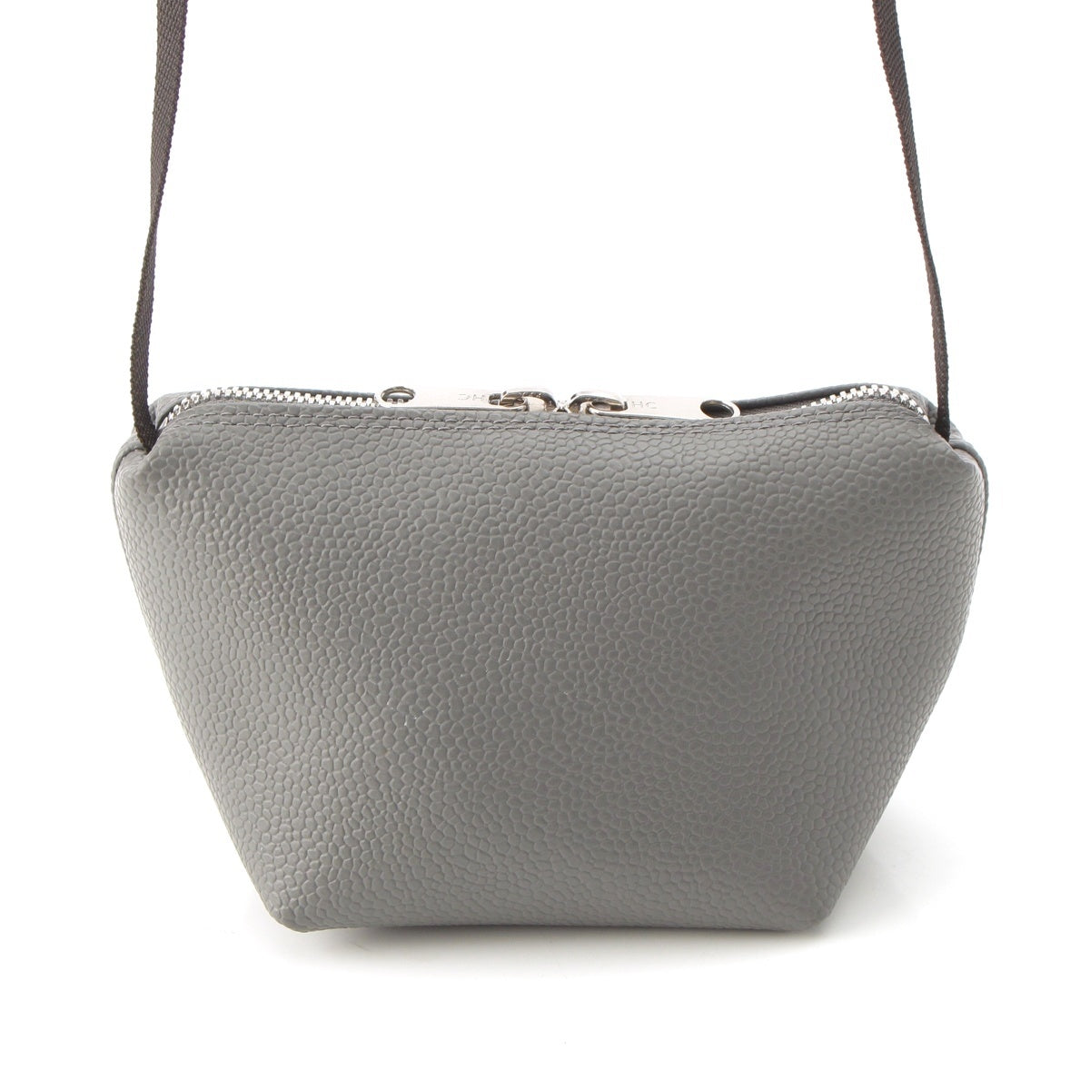 Herve Chapelier Lux Boat type Shoulder Bag Pouch 2797GP Grani Gray XS
