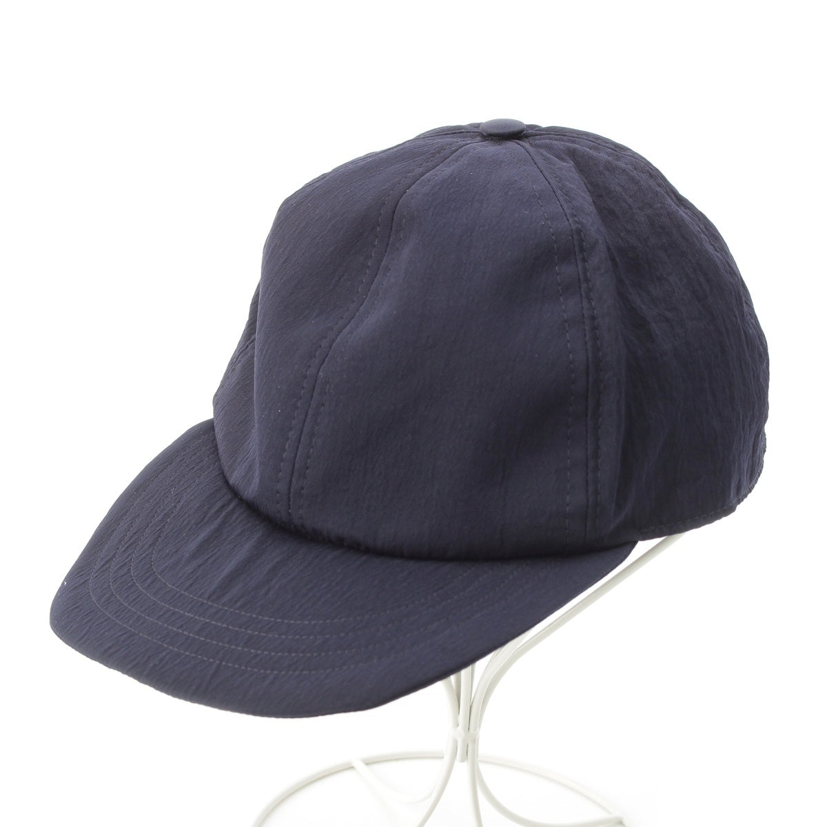 LANVIN by Lucas Ossendrijver Cotton lining cap Navy 52
