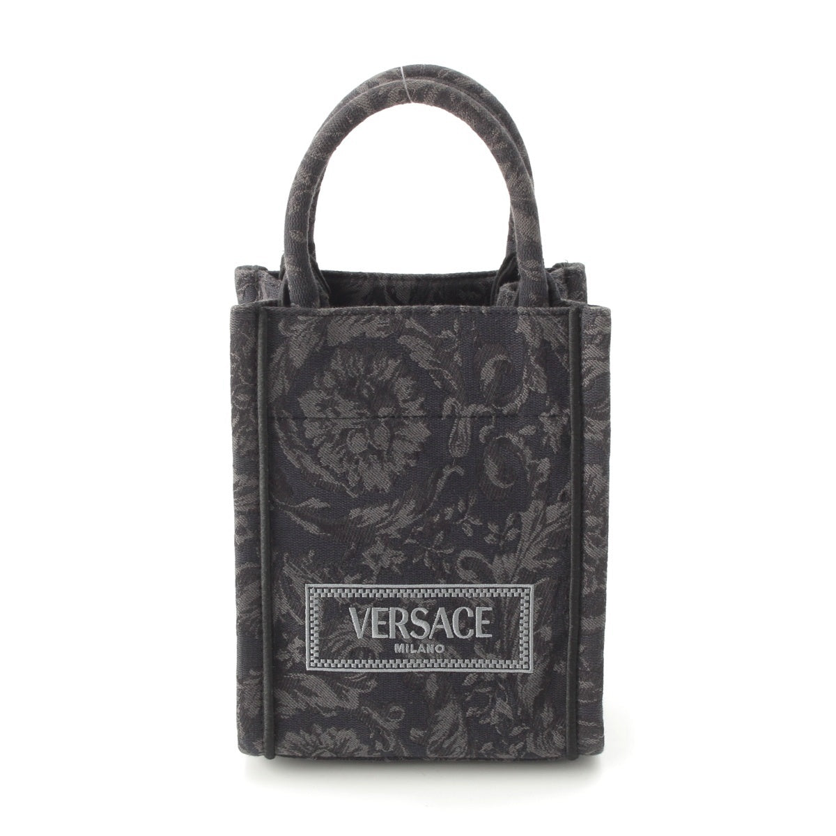 VERSACE Barocco Athena 2WAY Mini Tote Bag black