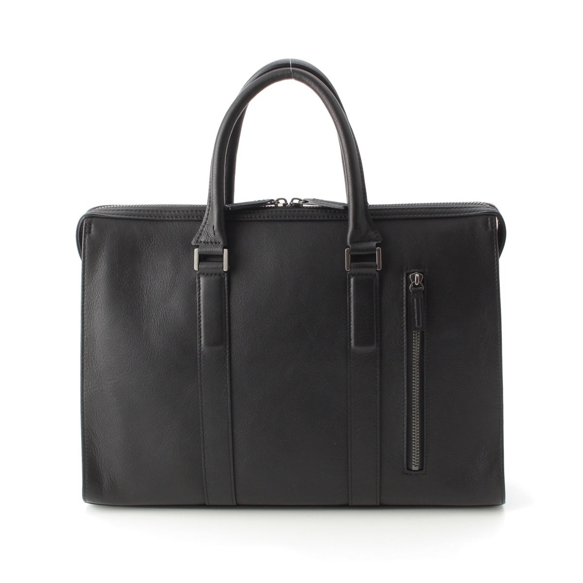 土屋鞄 Plota Square Briefs Waterproof fine leather hand Business bag black