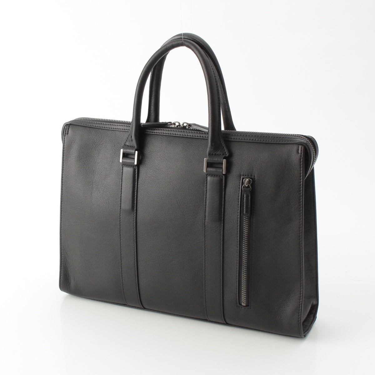 土屋鞄 Plota Square Briefs Waterproof fine leather hand Business bag black