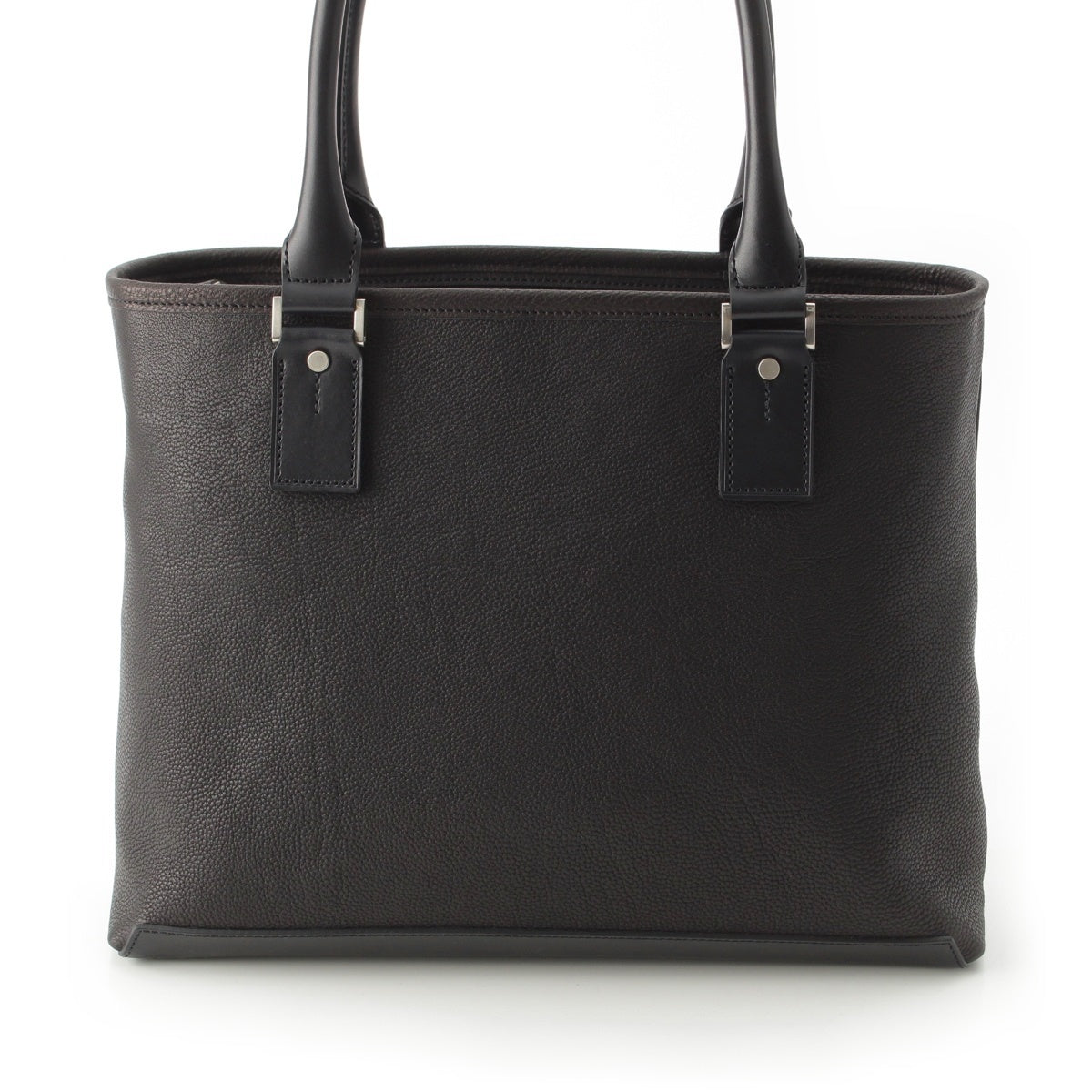 土屋鞄 Brent shrink leather Briefcase Tote Business bag black