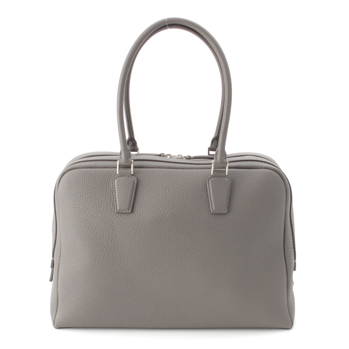 土屋鞄 TSUCHIYA Class Belle Auve shrink leather Tote Bag Boston bag gray