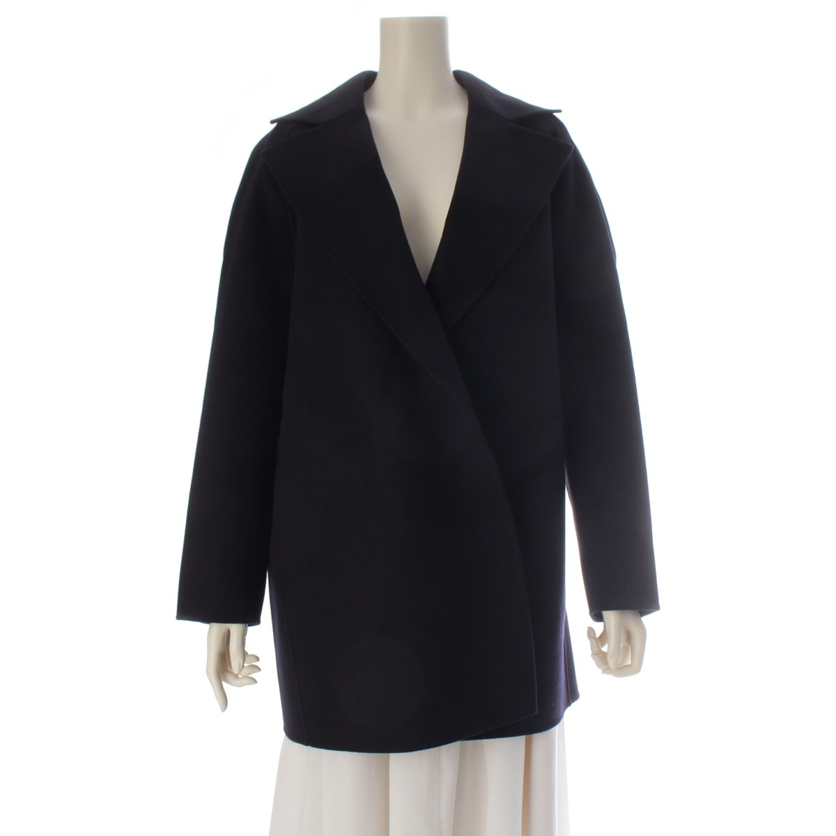 Drawer Wool cashmere blend Aoyama Limited Edition 20th Anniversary Oversized Tailored Jacket coat outer 6525-299-0869 black 36