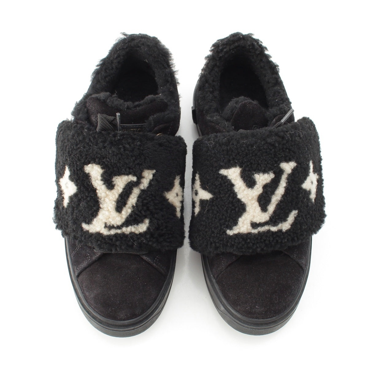 LOUIS VUITTON Bore Logo low cut sneakers CL0262 black 35 1/2