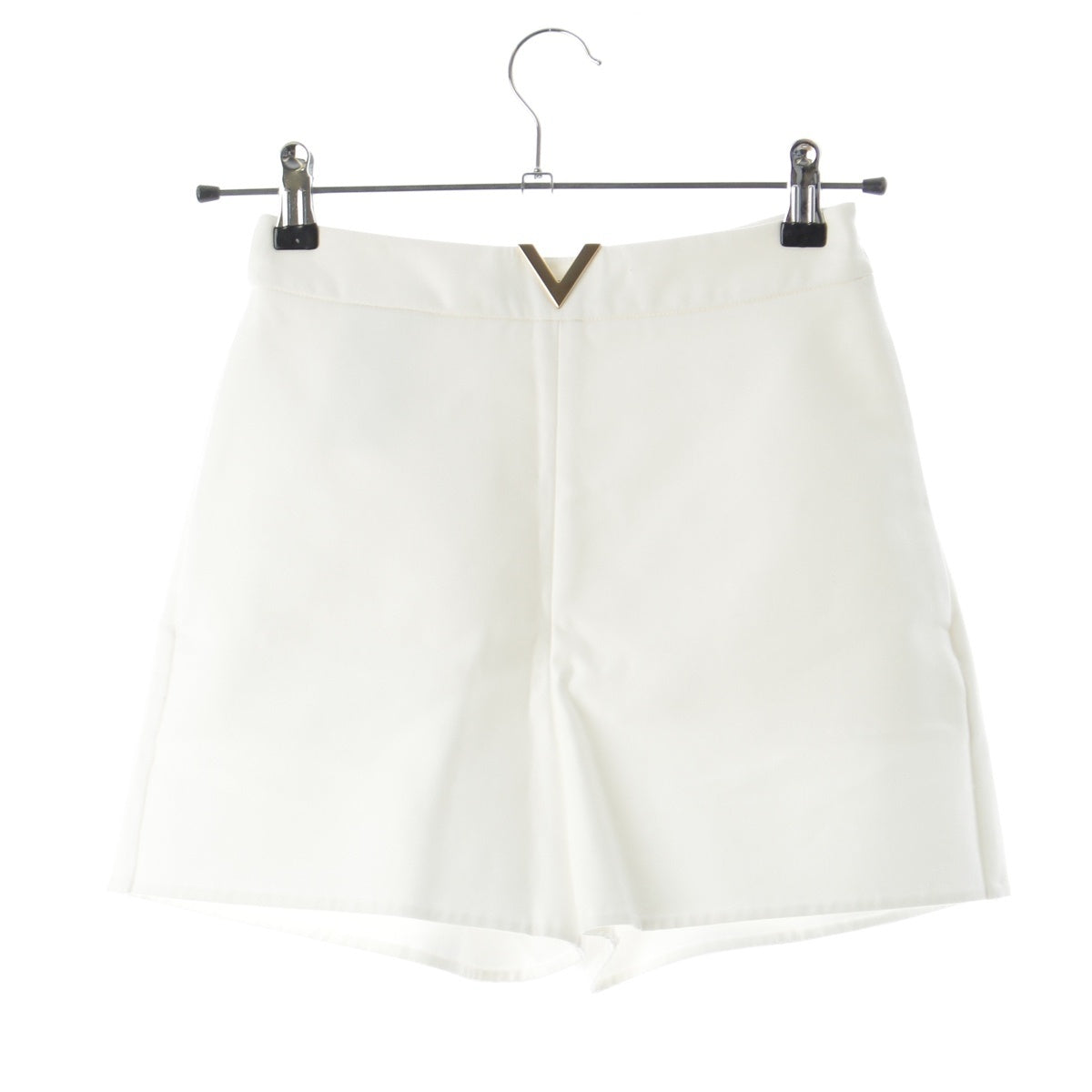 VALENTINO cotton half Pants VMetal Bottoms VB3RF1M075Y white 36