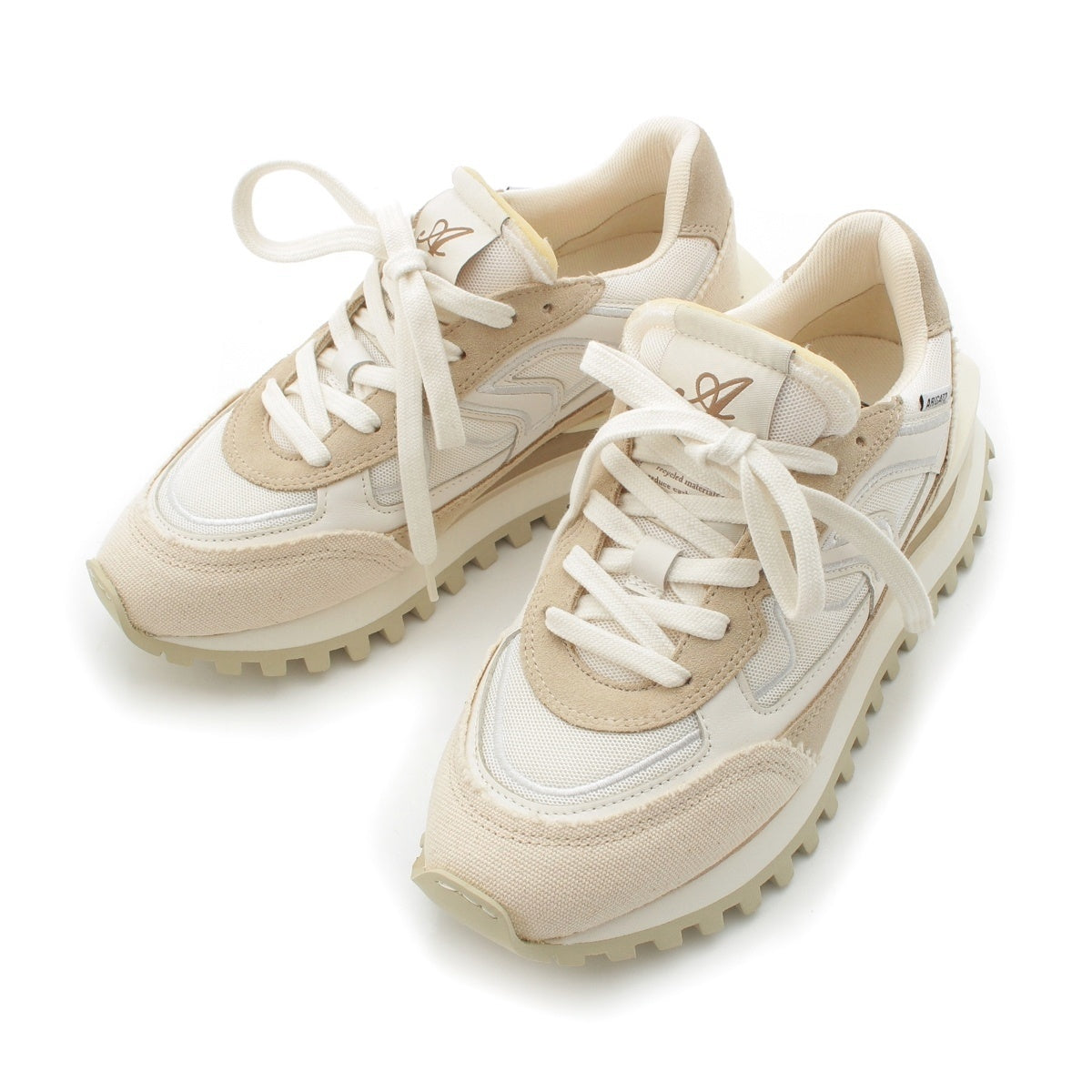 Axel Arigato Platform Low-Top Sonar sneakers F0557006 White beige EU39